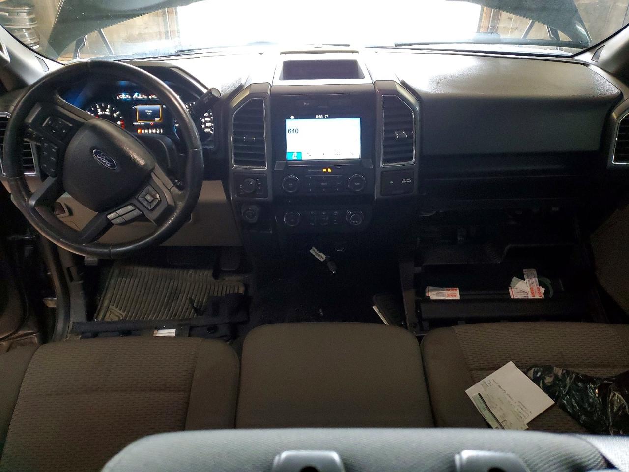 2016 Ford F150 Supercrew Серый vin: 1FTEW1EG1GFC43985
