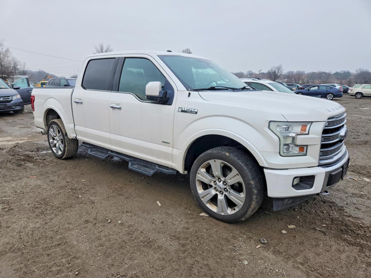 2017 Ford F150 Supercrew White vin: 1FTEW1EG1HFA92079