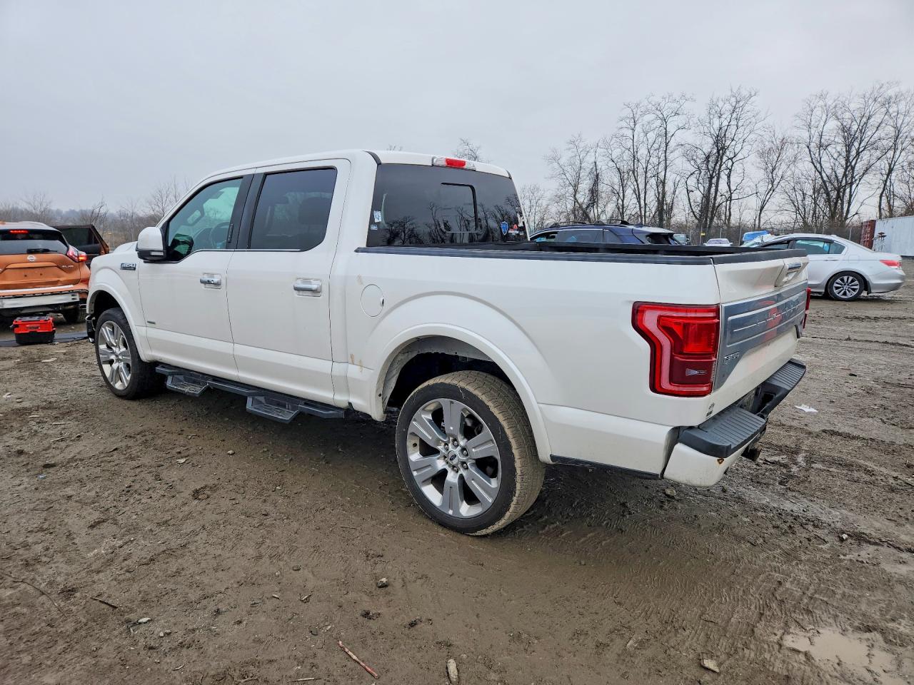 2017 Ford F150 Supercrew White vin: 1FTEW1EG1HFA92079