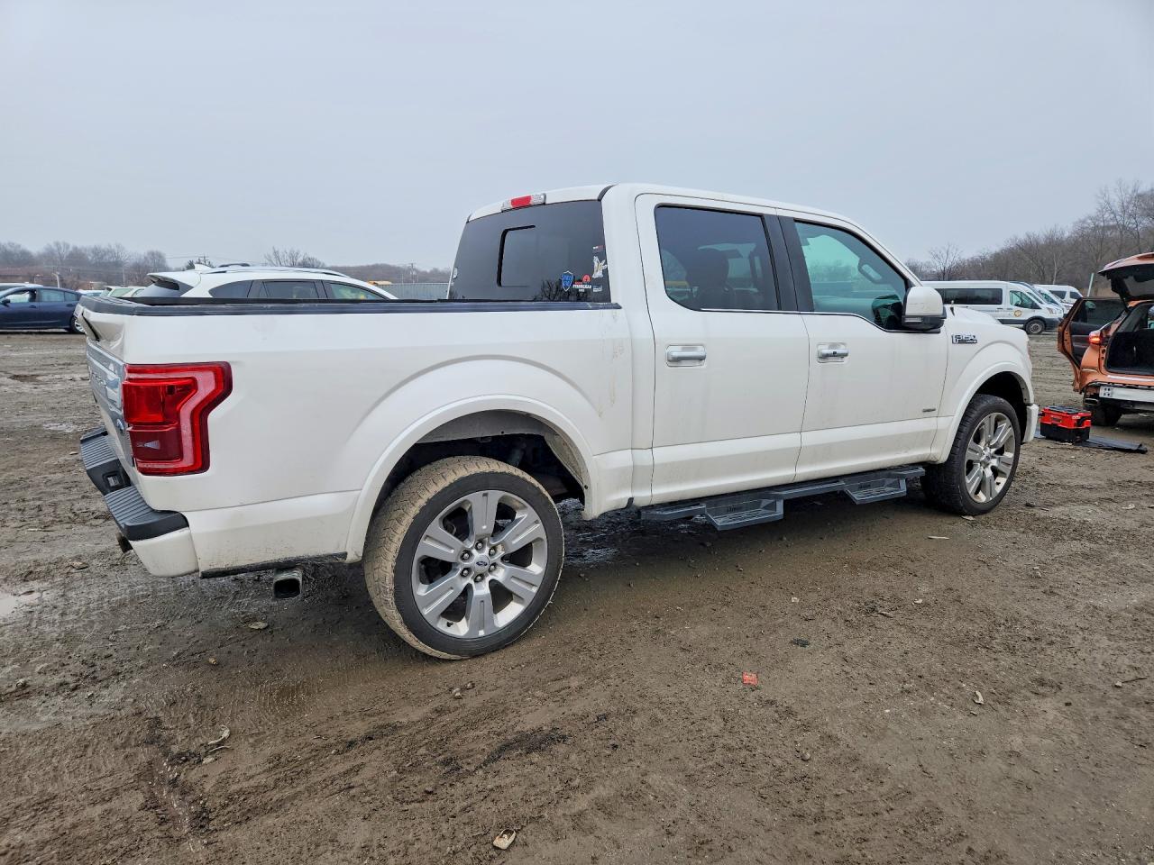 2017 Ford F150 Supercrew White vin: 1FTEW1EG1HFA92079