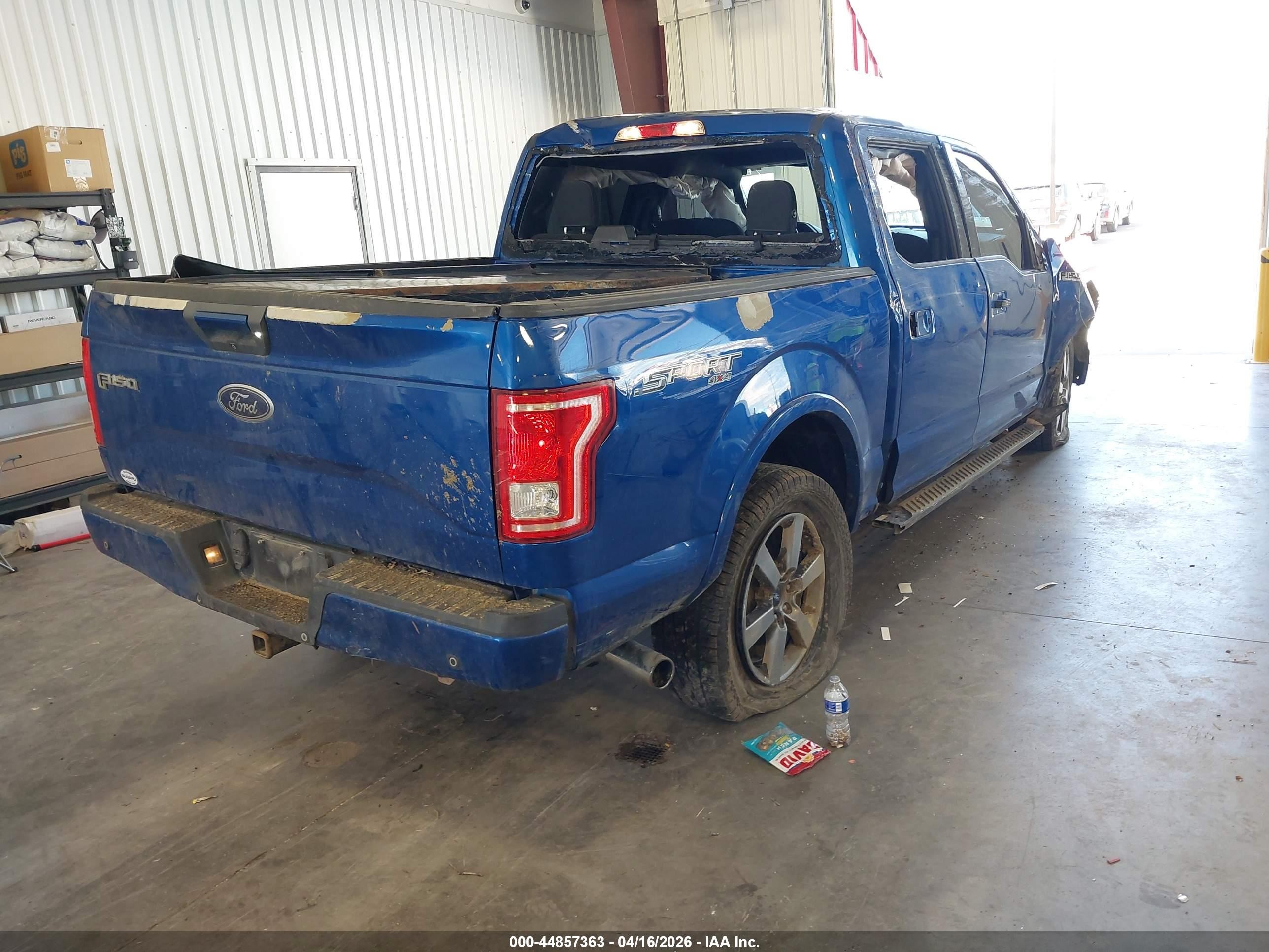 2017 Ford F-150 Xlt Blue vin: 1FTEW1EG1HKC73660
