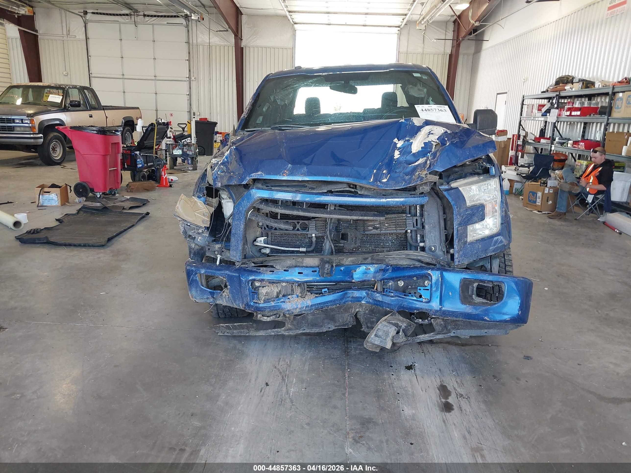 2017 Ford F-150 Xlt Blue vin: 1FTEW1EG1HKC73660