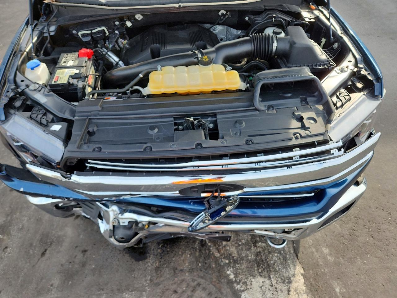 2018 Ford F-150 Supe Blue vin: 1FTEW1EG1JFB57650