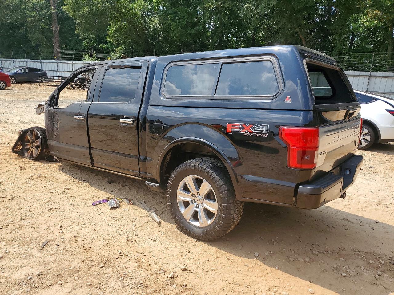 2018 Ford F150 Supercrew Пожар vin: 1FTEW1EG1JFC08550