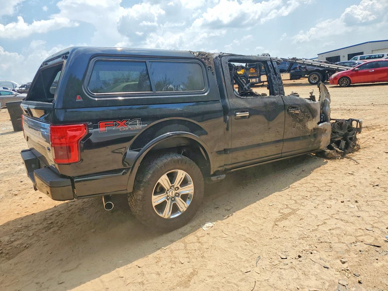 2018 Ford F150 Supercrew Пожар vin: 1FTEW1EG1JFC08550