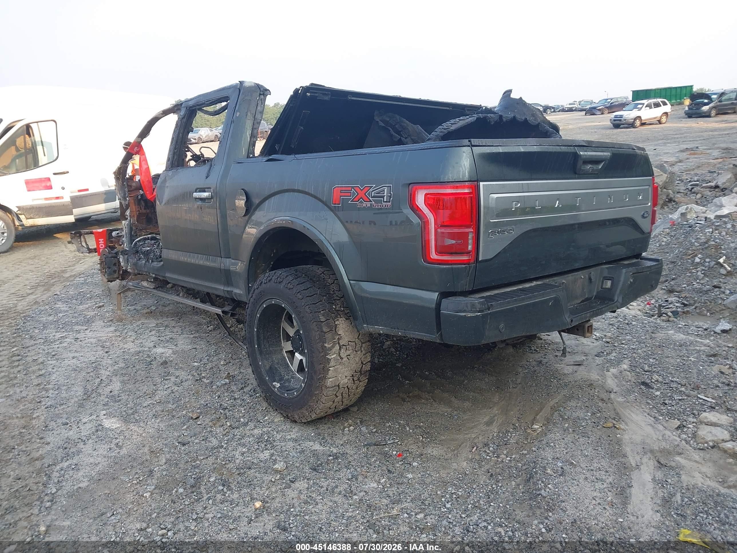 2015 Ford F-150 Platinum Black vin: 1FTEW1EG2FFA04654