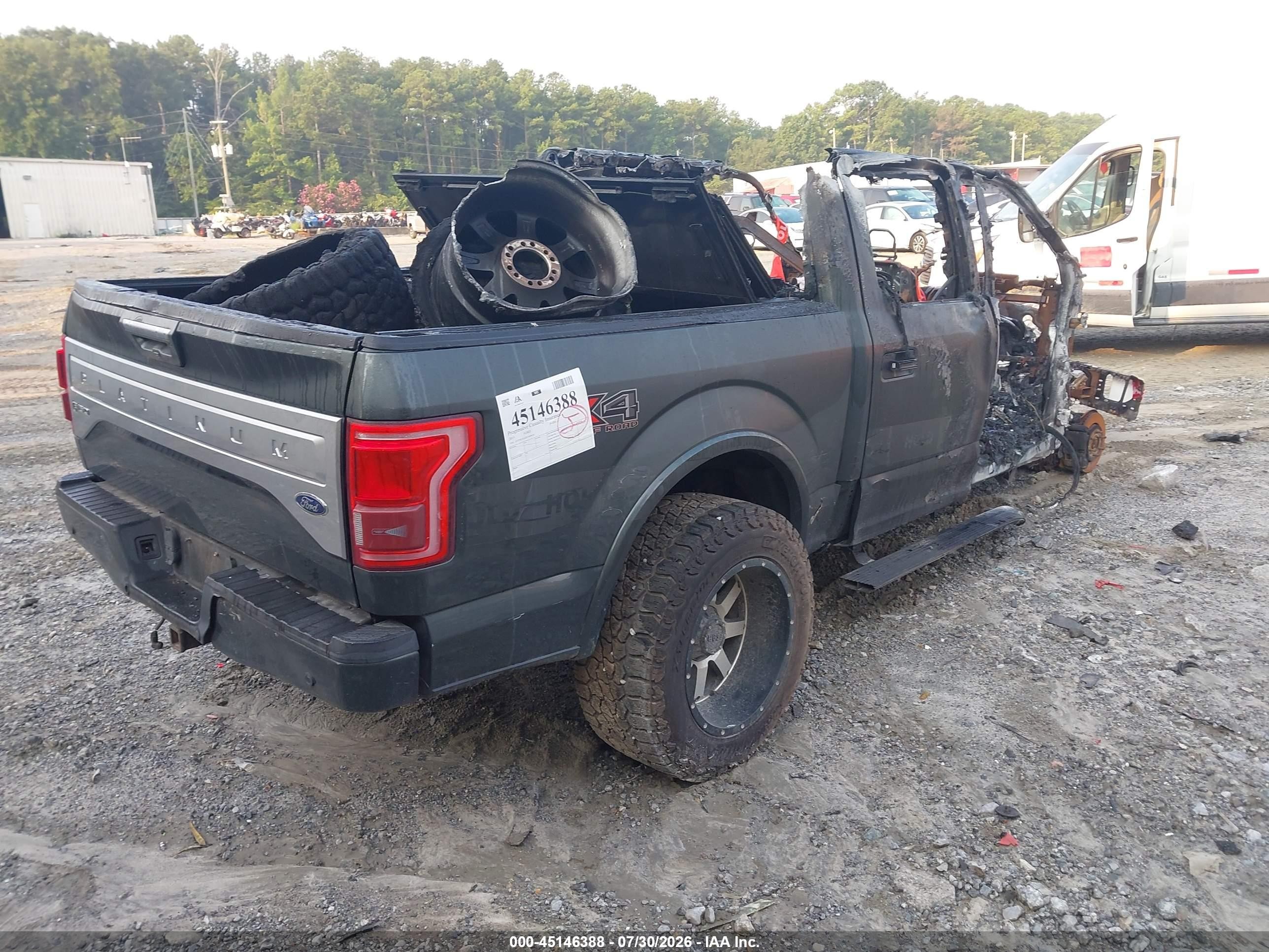 2015 Ford F-150 Platinum Black vin: 1FTEW1EG2FFA04654