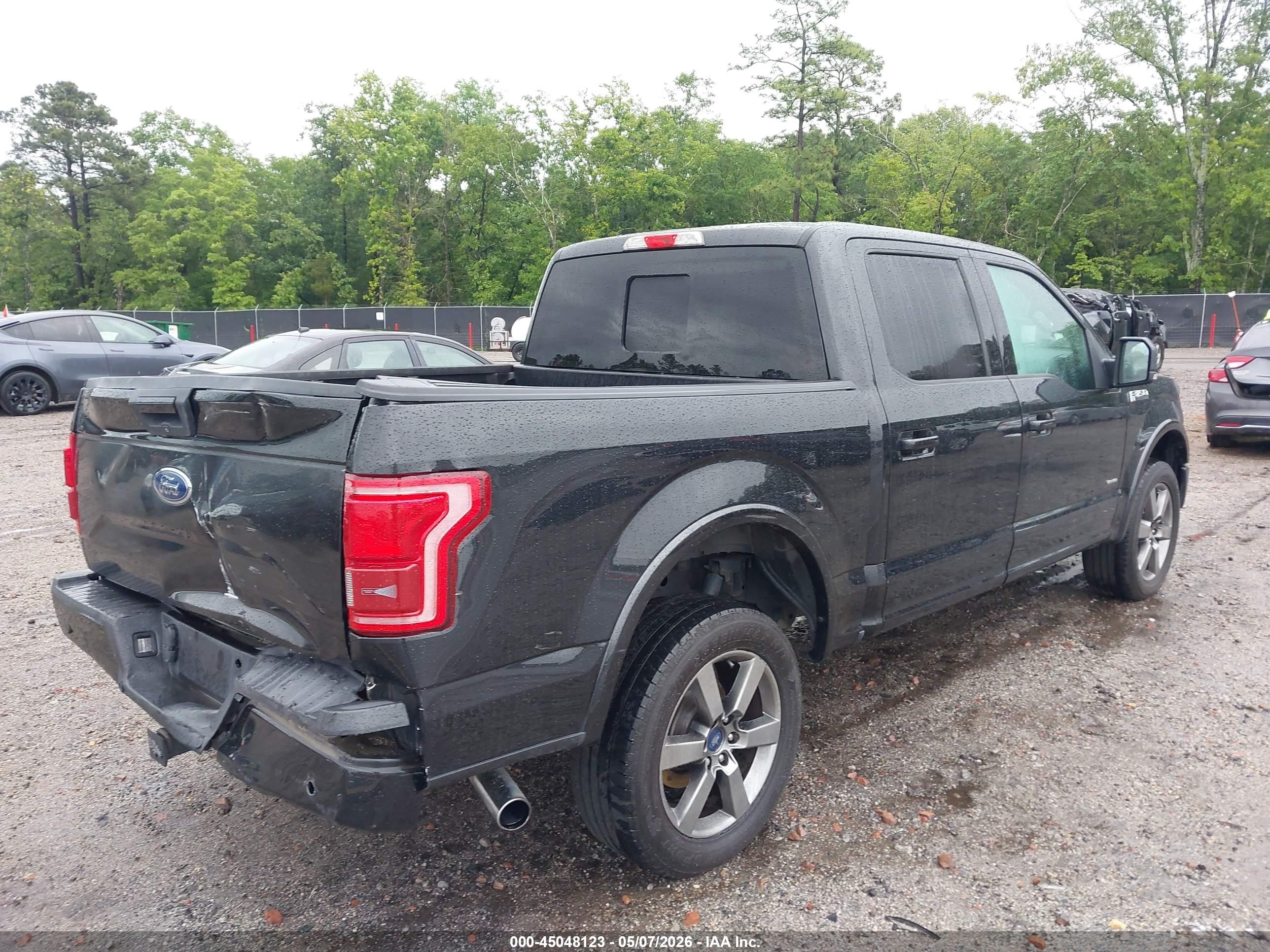2015 Ford F-150 Xlt Gray vin: 1FTEW1EG2FFA05285
