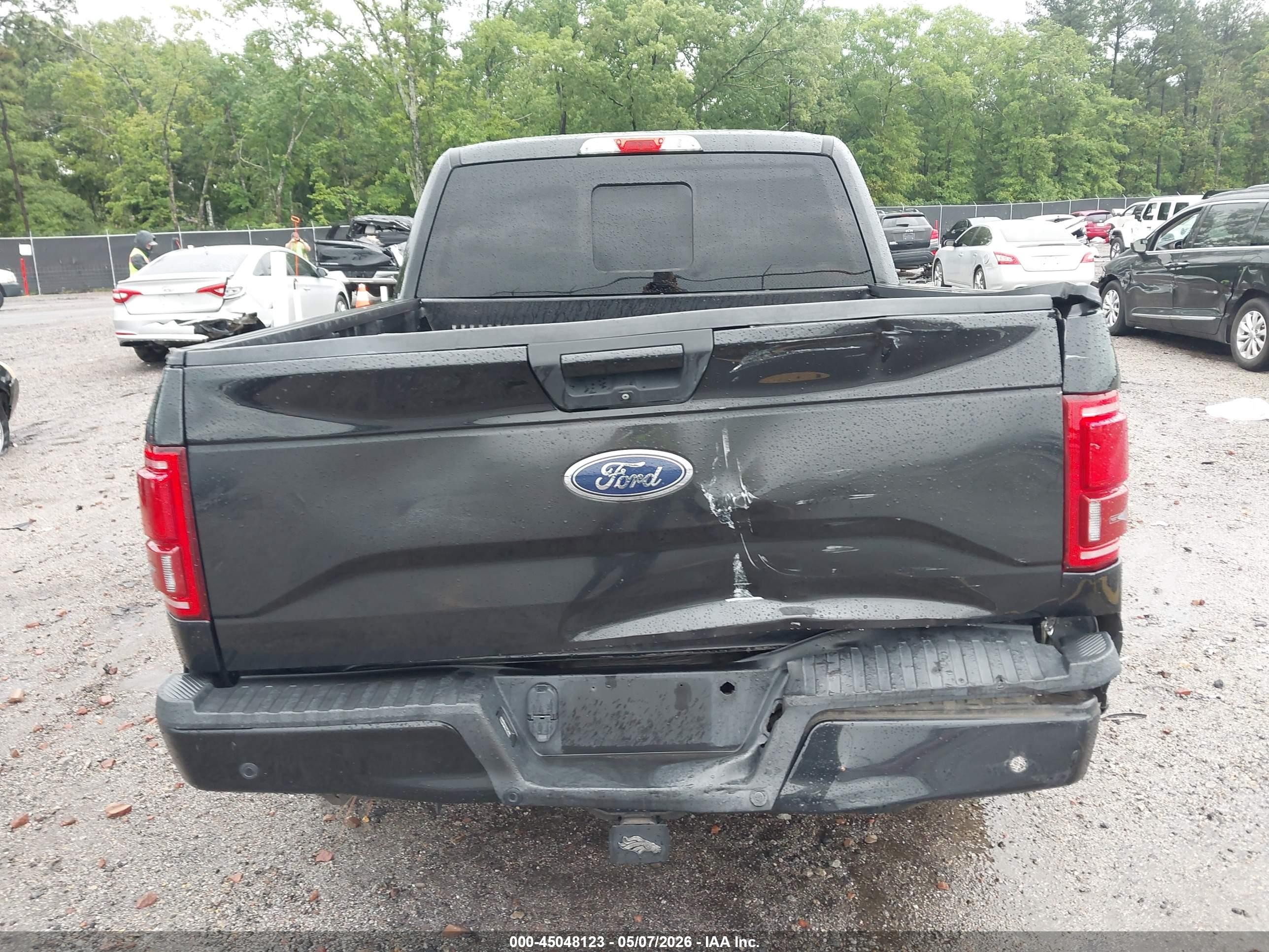 2015 Ford F-150 Xlt Gray vin: 1FTEW1EG2FFA05285