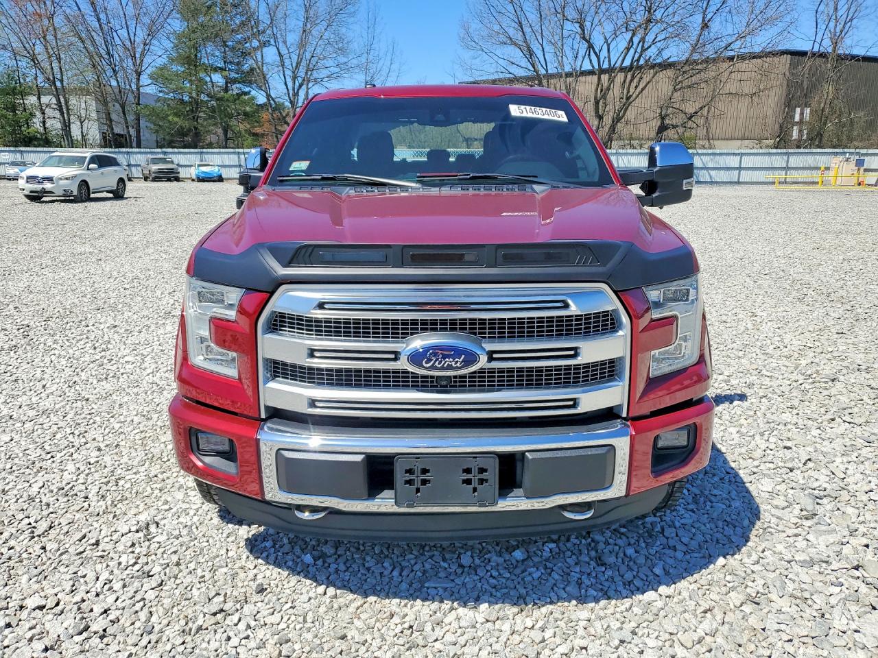 2015 Ford F150 Supercrew Red vin: 1FTEW1EG2FFA47228