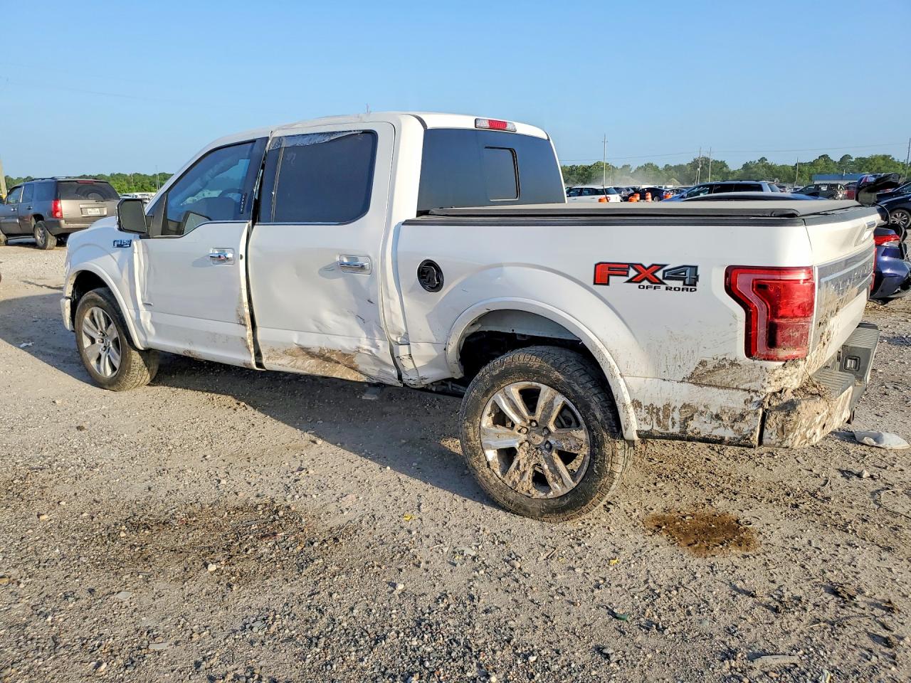 2015 Ford F150 Supercrew White vin: 1FTEW1EG2FFA87163