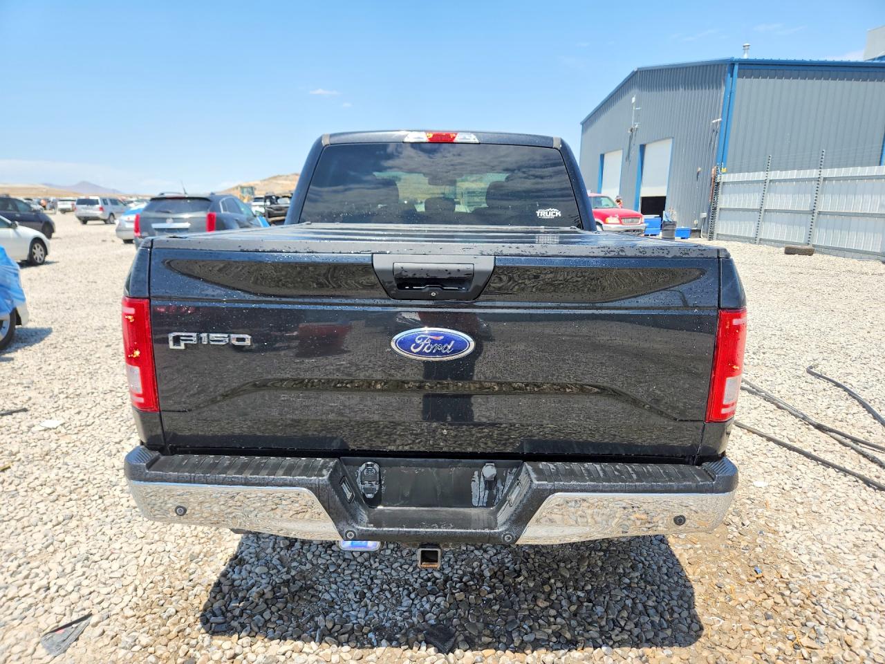 2015 Ford F150 Supercrew Black vin: 1FTEW1EG2FFA90936
