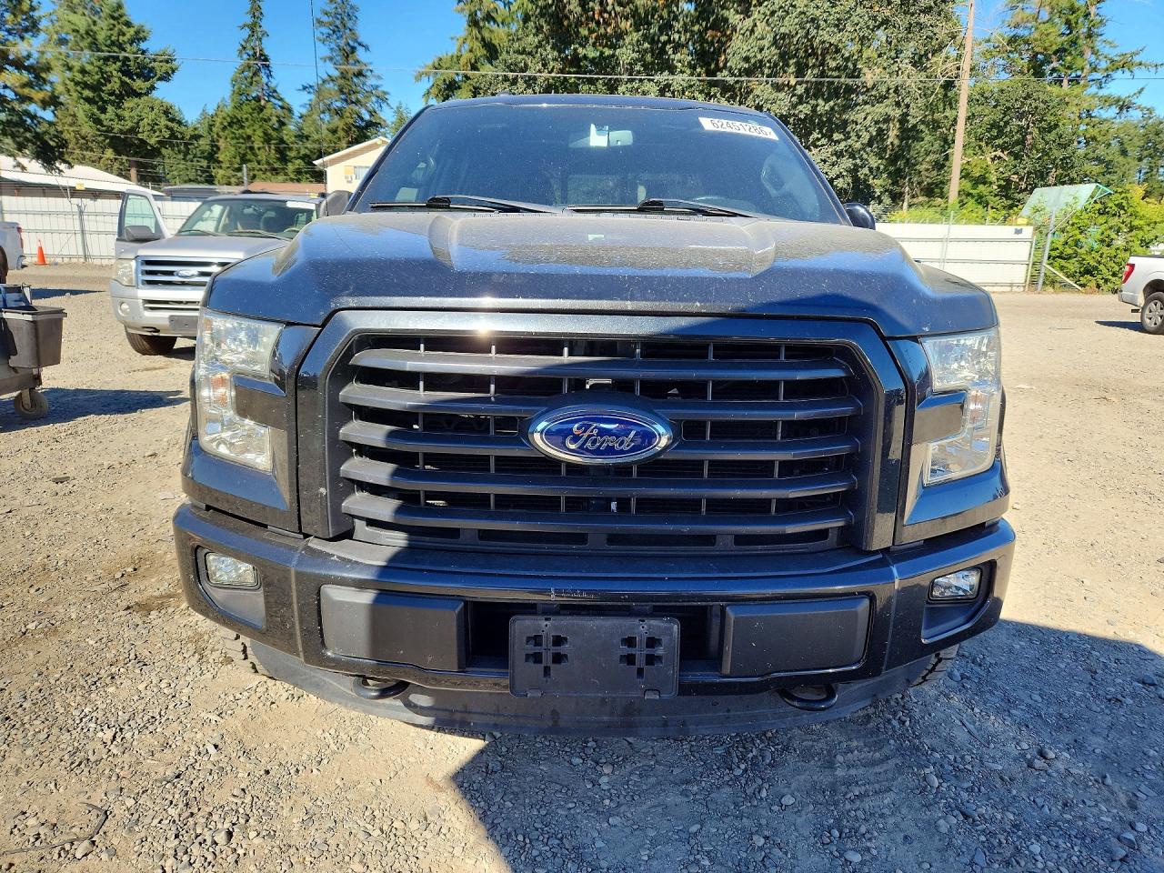 2015 Ford F150 Supercrew Black vin: 1FTEW1EG2FFB16225