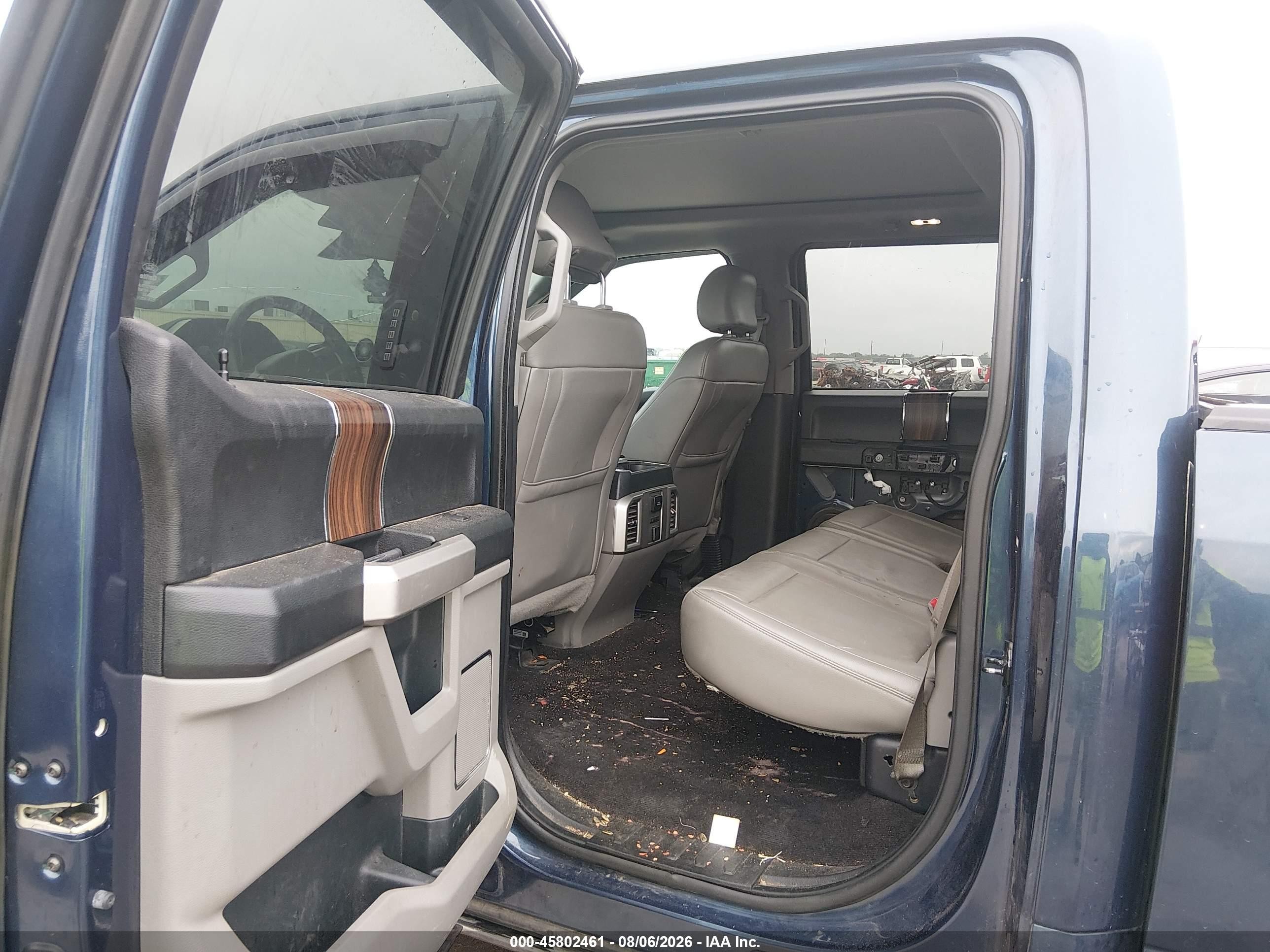 2015 Ford F-150 Lariat Blue vin: 1FTEW1EG2FFB73847