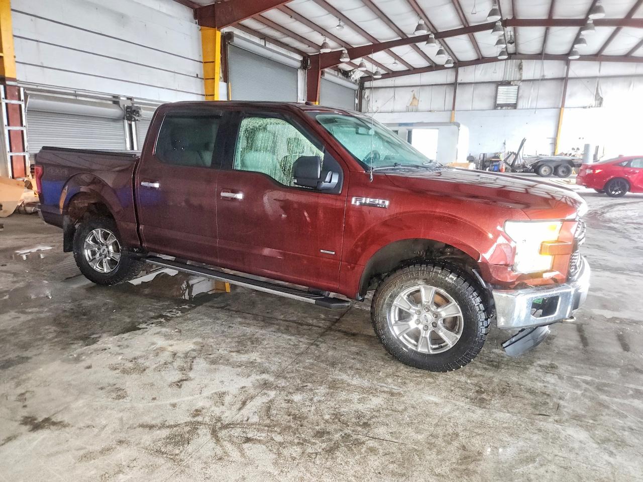 2015 Ford F150 Supercrew Brown vin: 1FTEW1EG2FFB75646