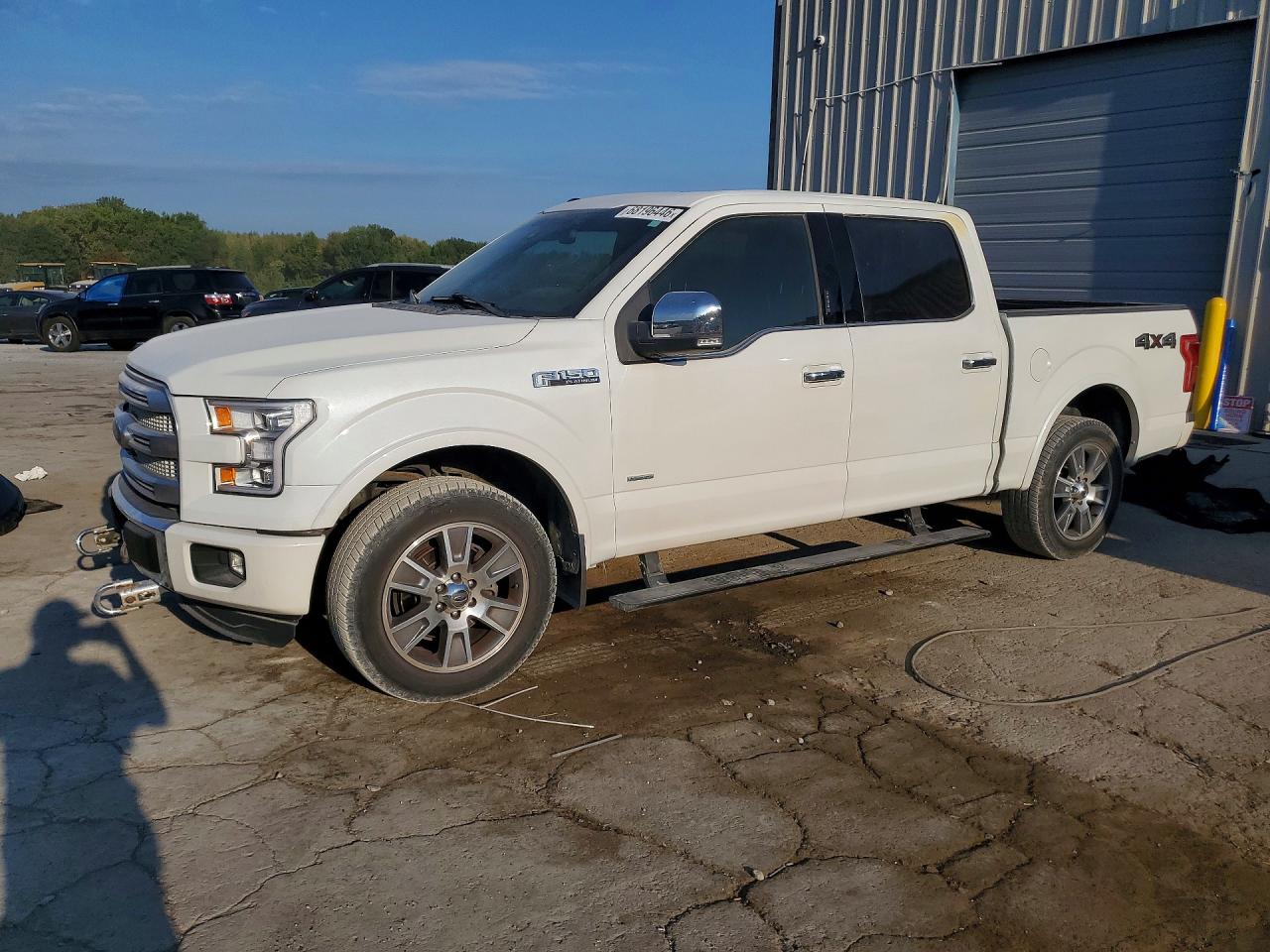 2015 Ford F150 Supercrew Белый vin: 1FTEW1EG2FFC34386