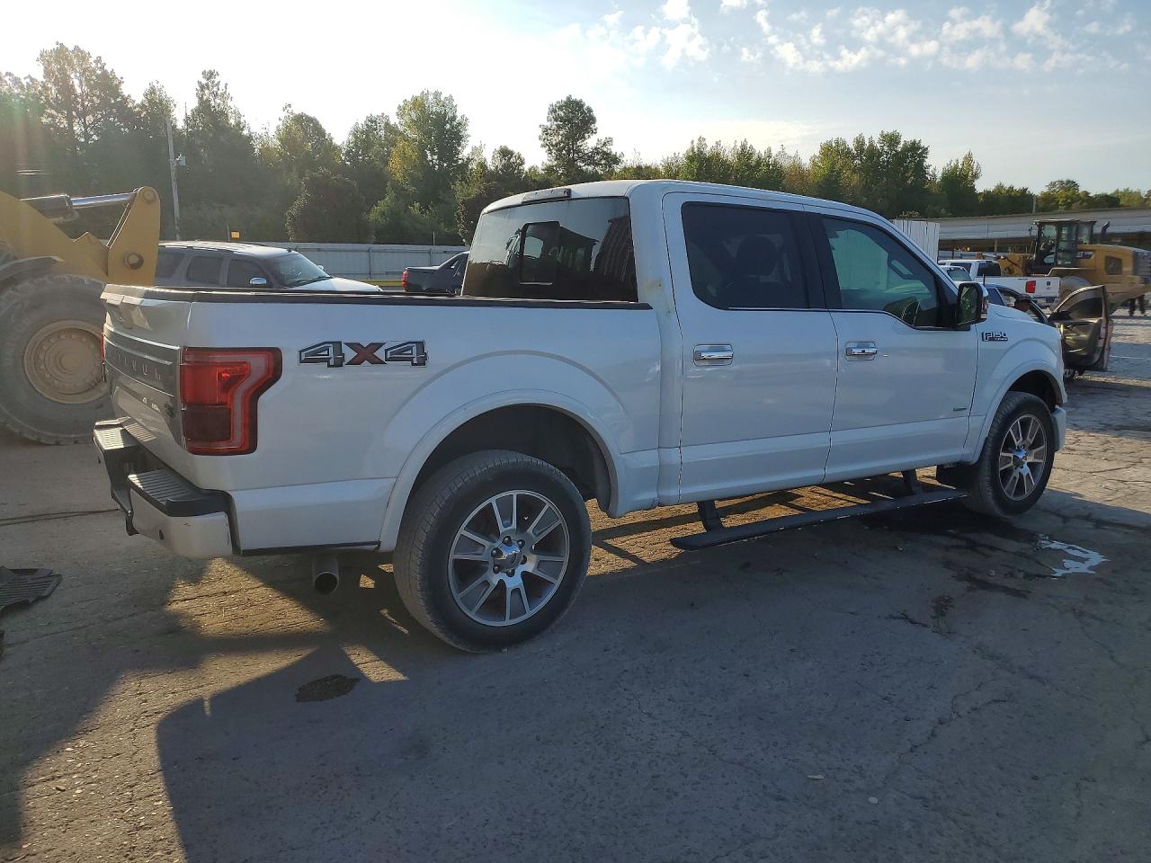 2015 Ford F150 Supercrew White vin: 1FTEW1EG2FFC34386