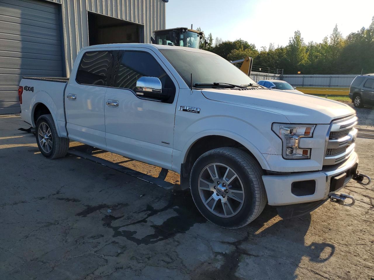 2015 Ford F150 Supercrew White vin: 1FTEW1EG2FFC34386