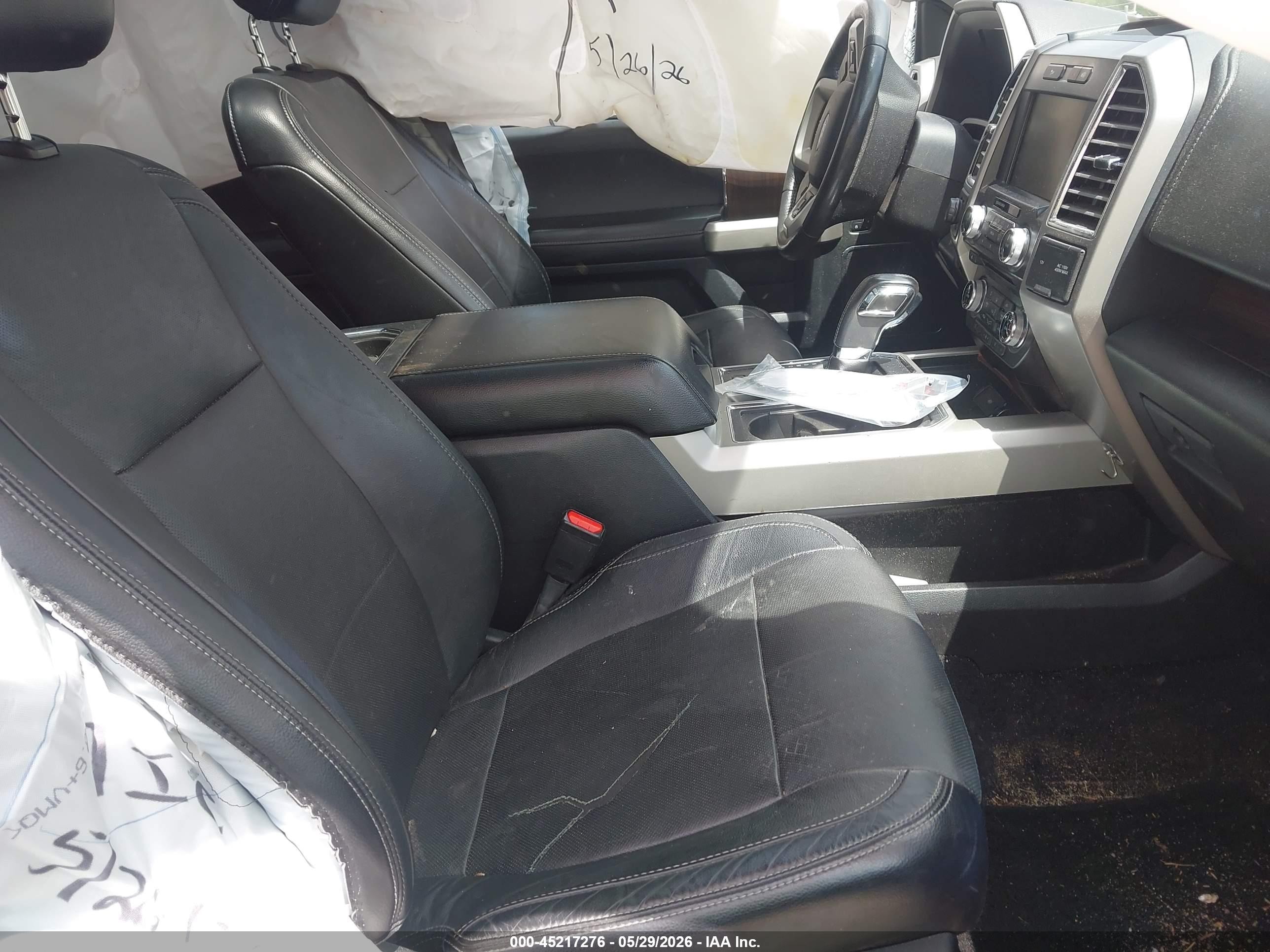 2015 Ford F-150 Lariat Green vin: 1FTEW1EG2FFC65721