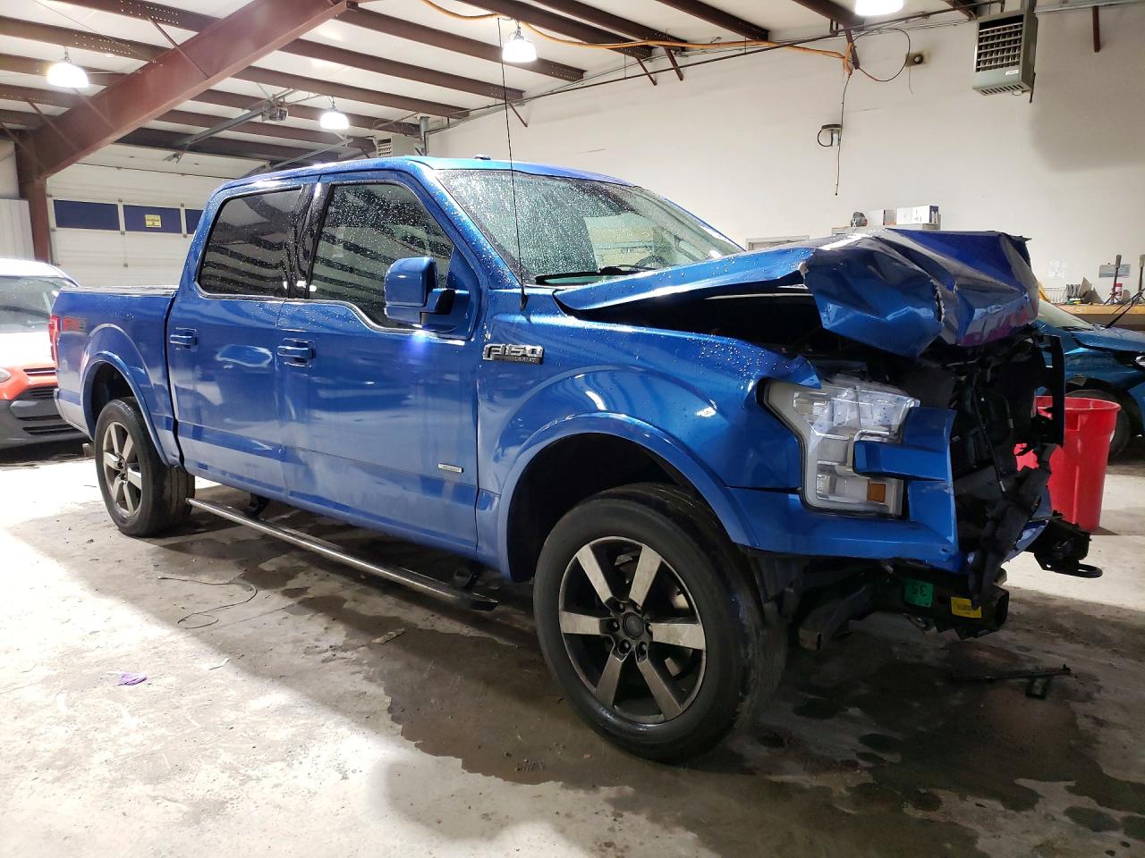 2015 Ford F150 Supercrew Blue vin: 1FTEW1EG2FFC82342