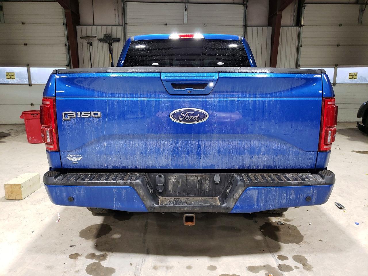 2015 Ford F150 Supercrew Blue vin: 1FTEW1EG2FFC82342