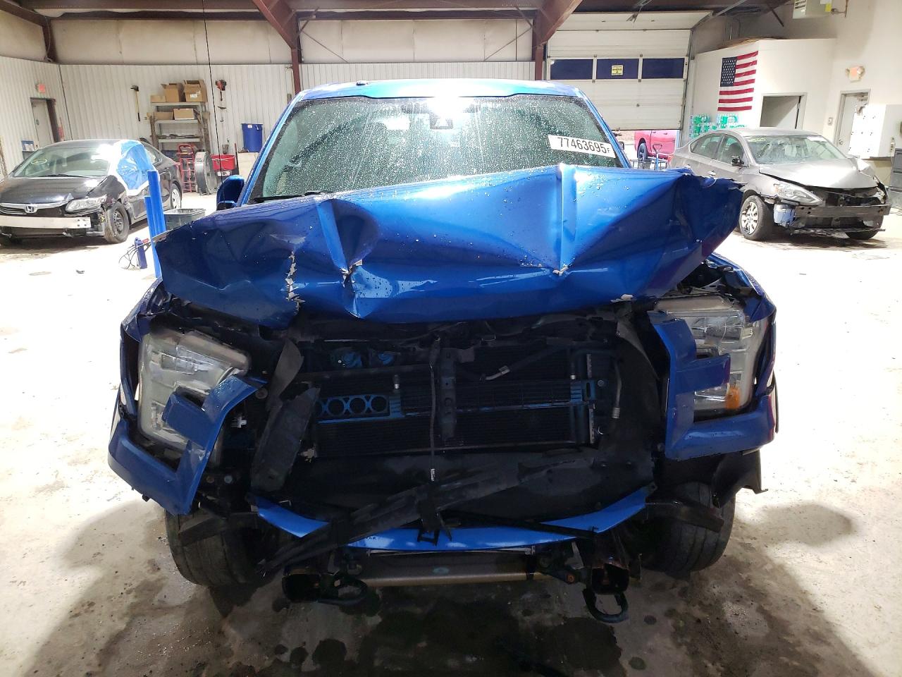 2015 Ford F150 Supercrew Blue vin: 1FTEW1EG2FFC82342