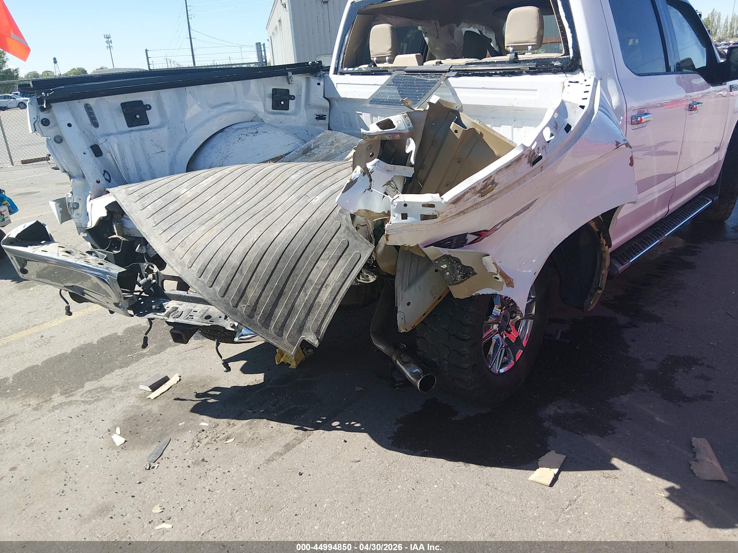 2015 Ford F-150 Xlt White vin: 1FTEW1EG2FKE75629