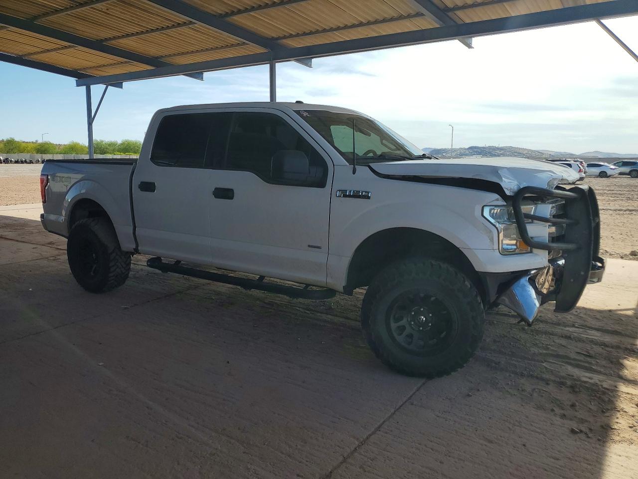 2016 Ford F150 Supercrew White vin: 1FTEW1EG2GKD02131