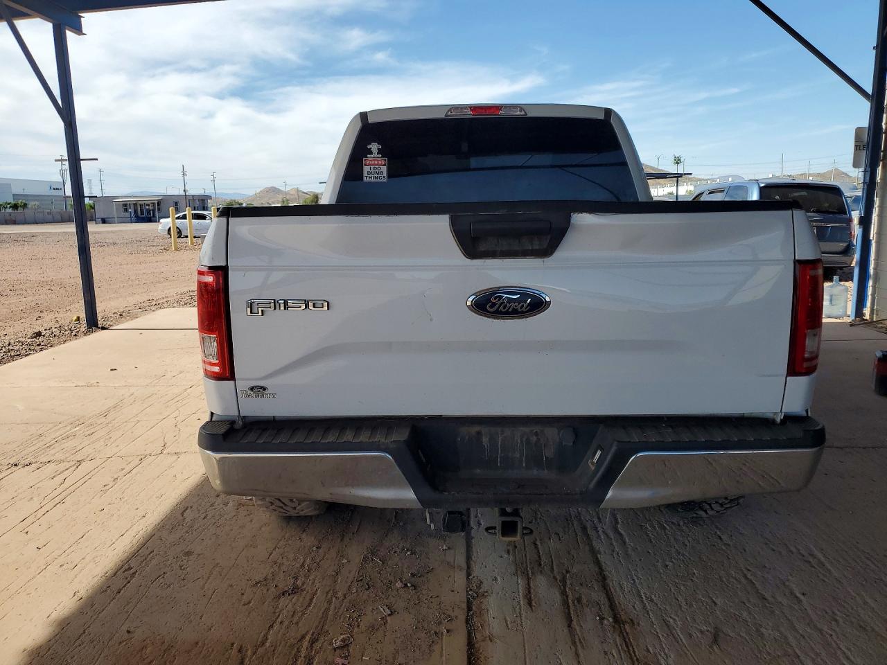 2016 Ford F150 Supercrew White vin: 1FTEW1EG2GKD02131