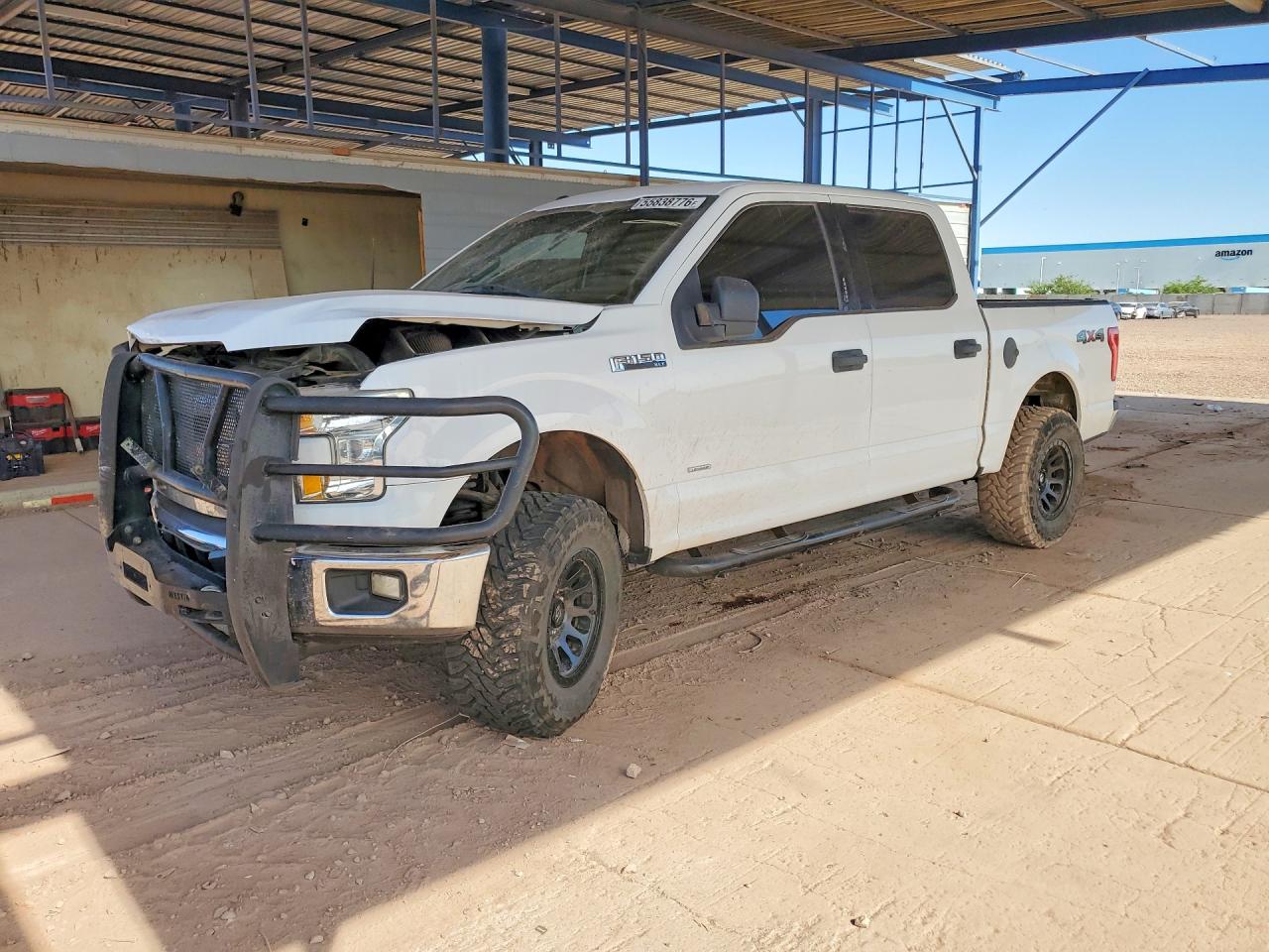 2016 Ford F150 Supercrew White vin: 1FTEW1EG2GKD02131