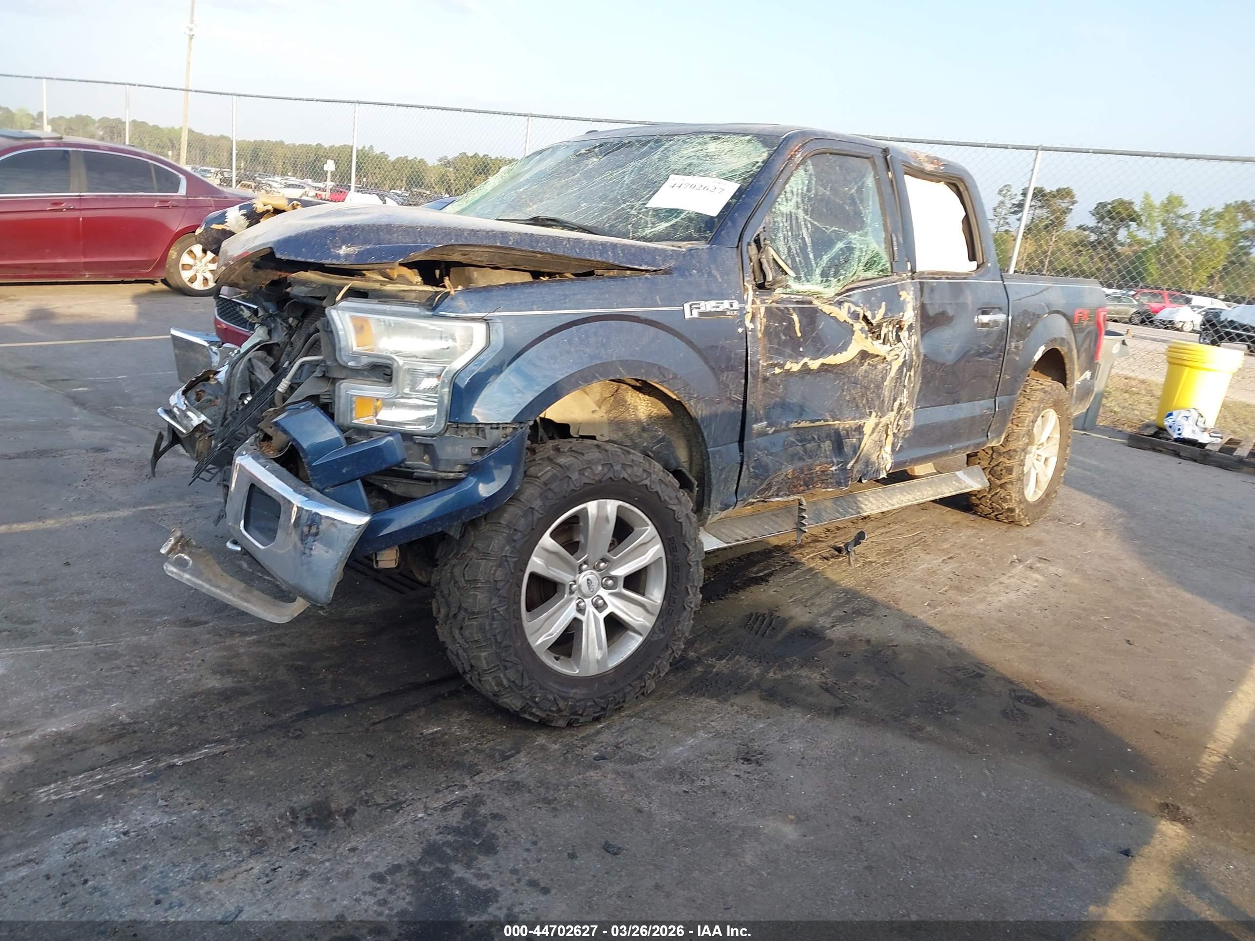 2016 Ford F-150 Xlt Синий vin: 1FTEW1EG2GKD20550