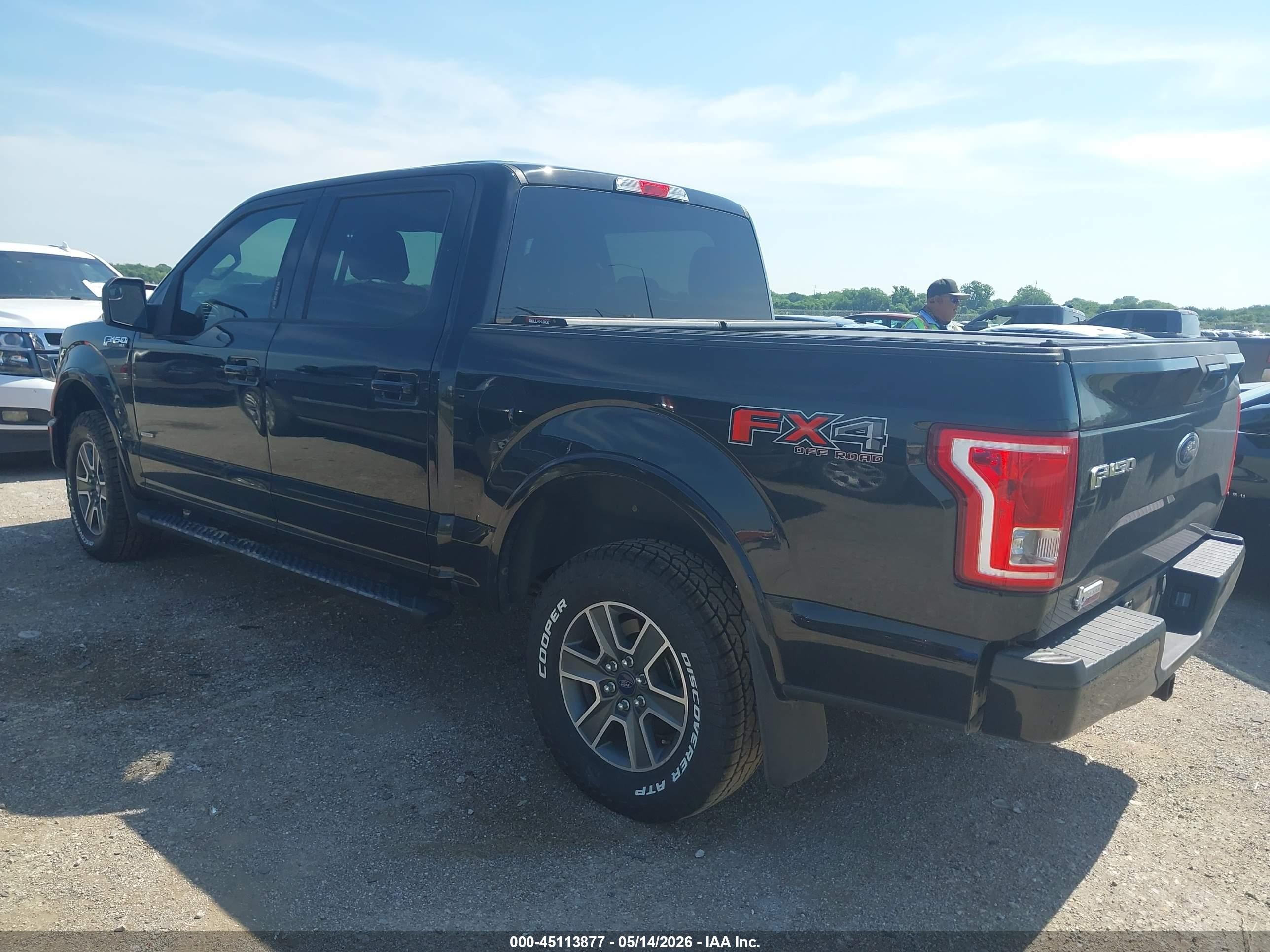 2016 Ford F-150 Xlt Black vin: 1FTEW1EG2GKD22511