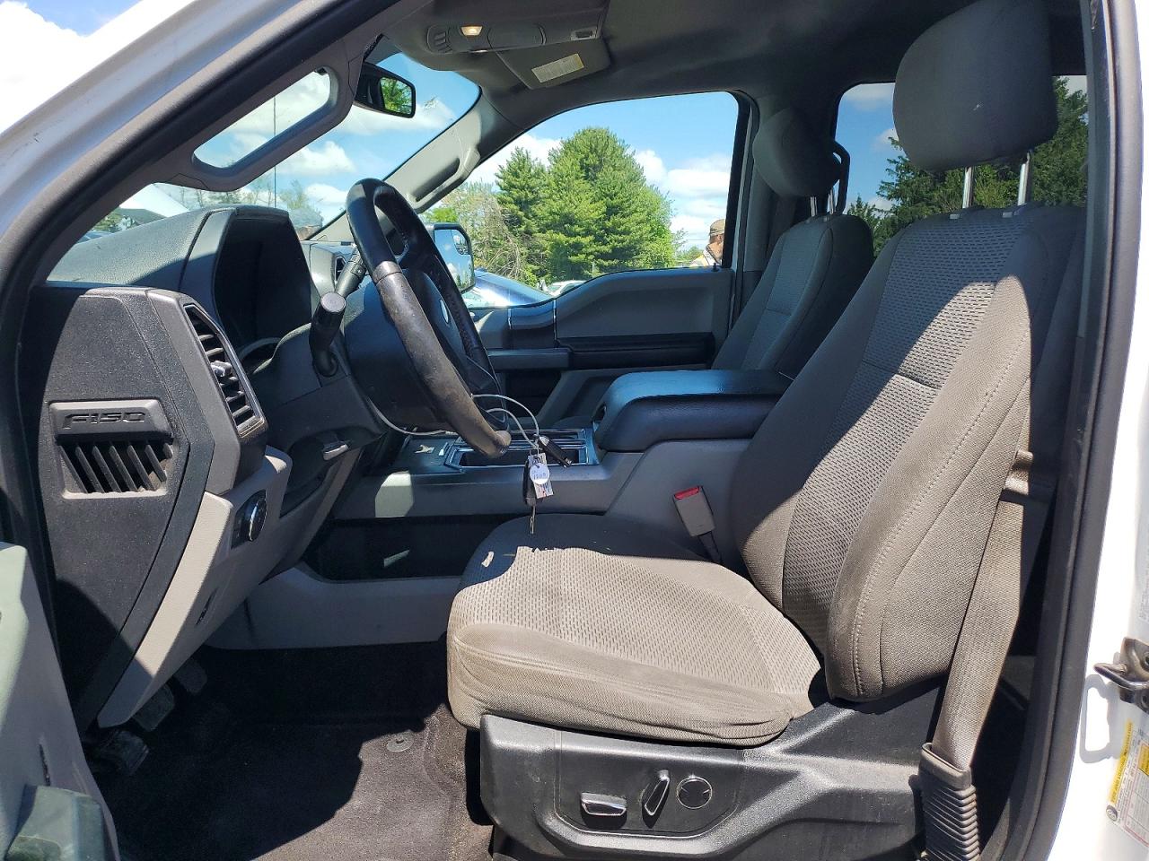 2017 Ford F150 Supercrew White vin: 1FTEW1EG2HFC38909