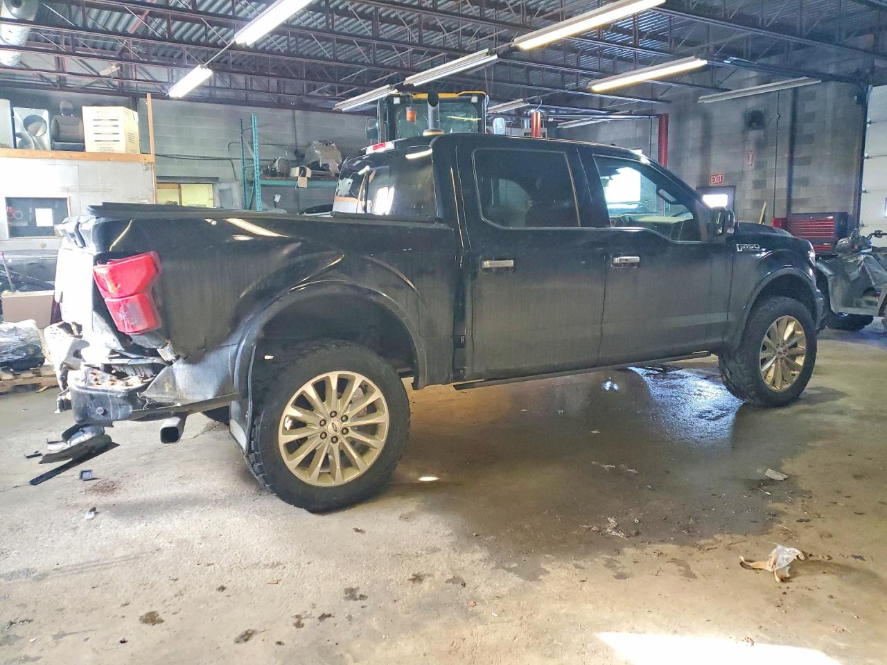 2018 Ford F150 Supercrew Черный vin: 1FTEW1EG2JFA81100