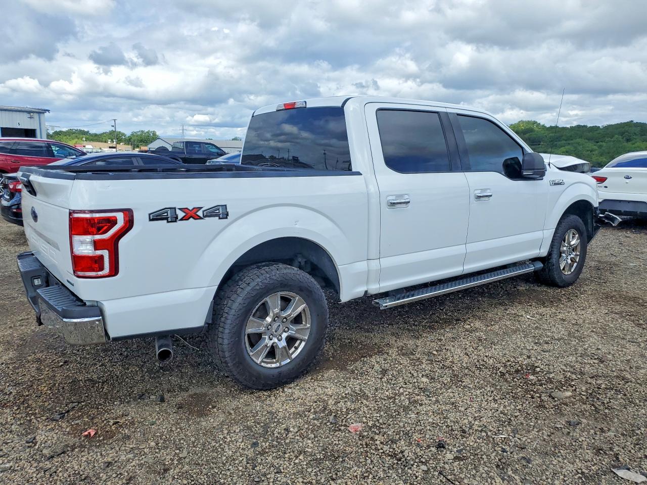 2018 Ford F150 Supercrew White vin: 1FTEW1EG2JFB81990