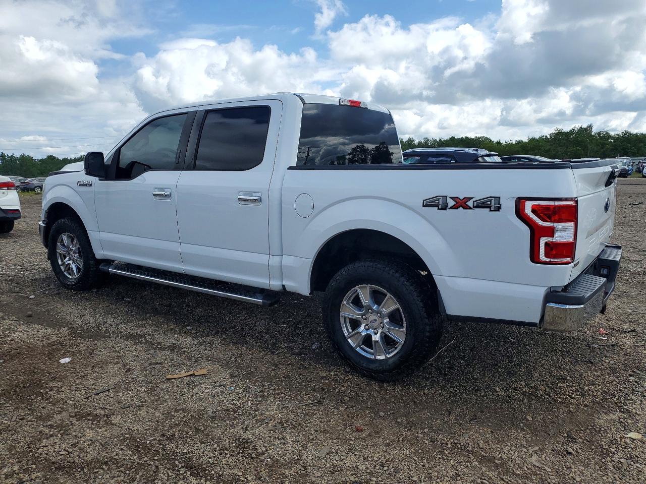 2018 Ford F150 Supercrew White vin: 1FTEW1EG2JFB81990