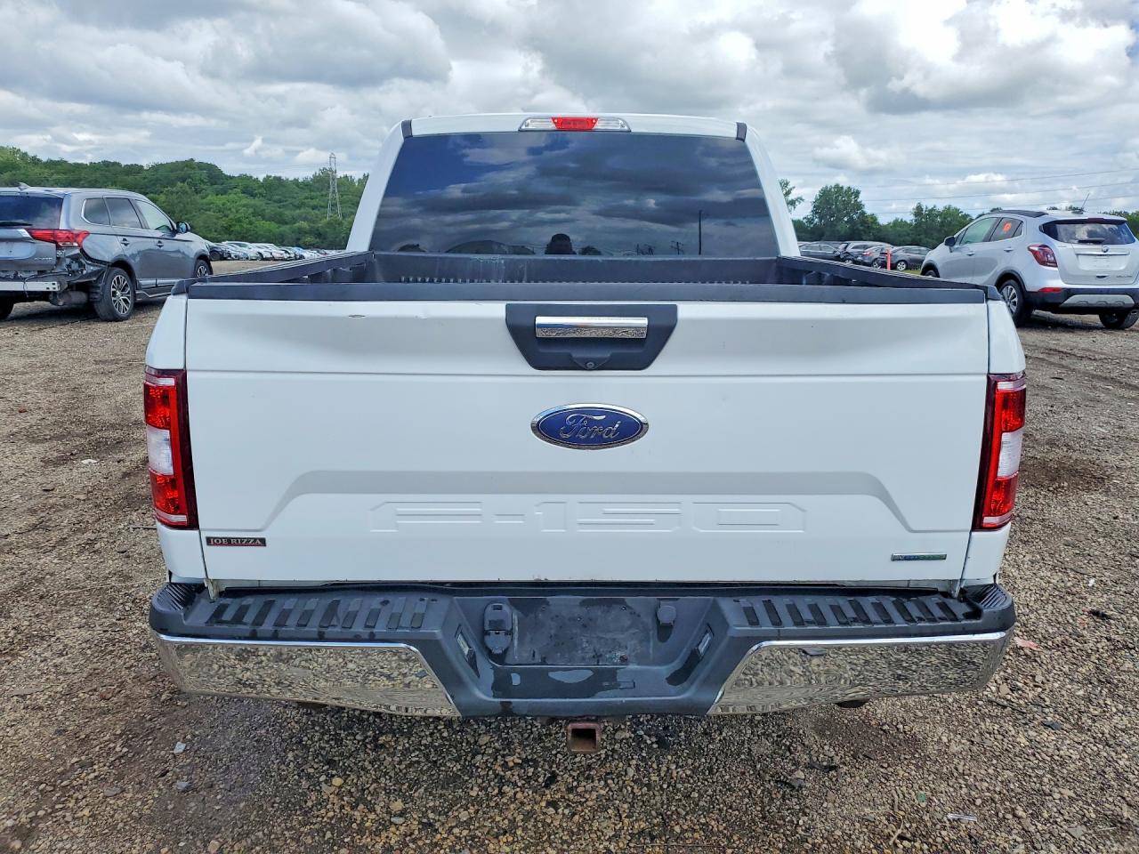 2018 Ford F150 Supercrew White vin: 1FTEW1EG2JFB81990