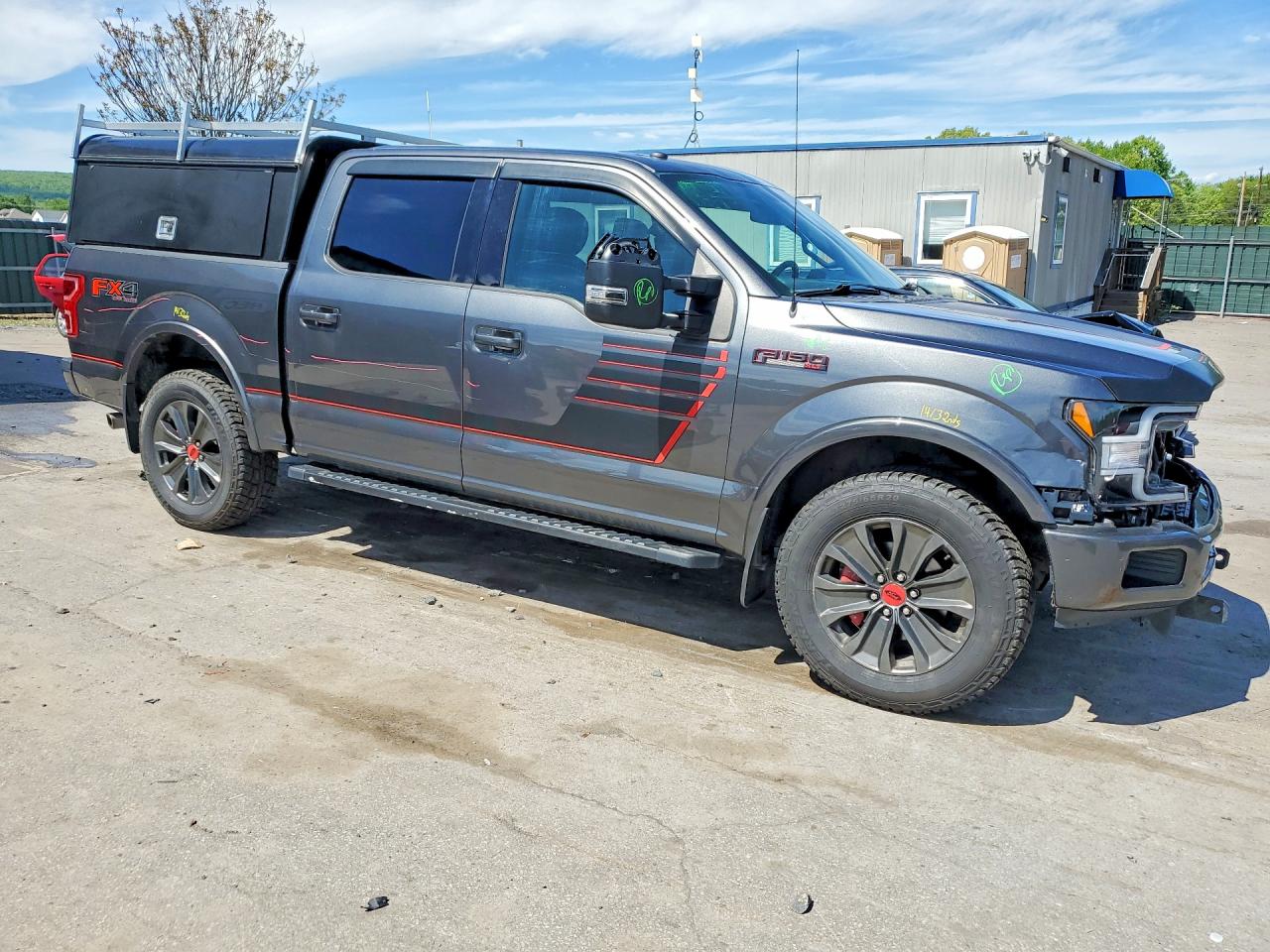 2018 Ford F150 Supercrew Charcoal vin: 1FTEW1EG2JFD48218