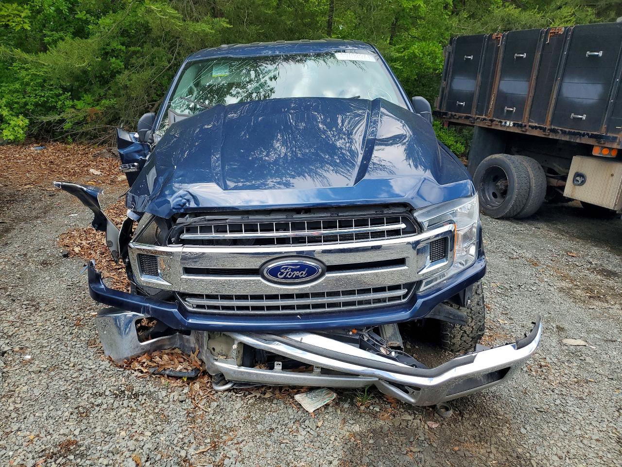 2018 Ford F150 Supercrew Blue vin: 1FTEW1EG2JFE40624