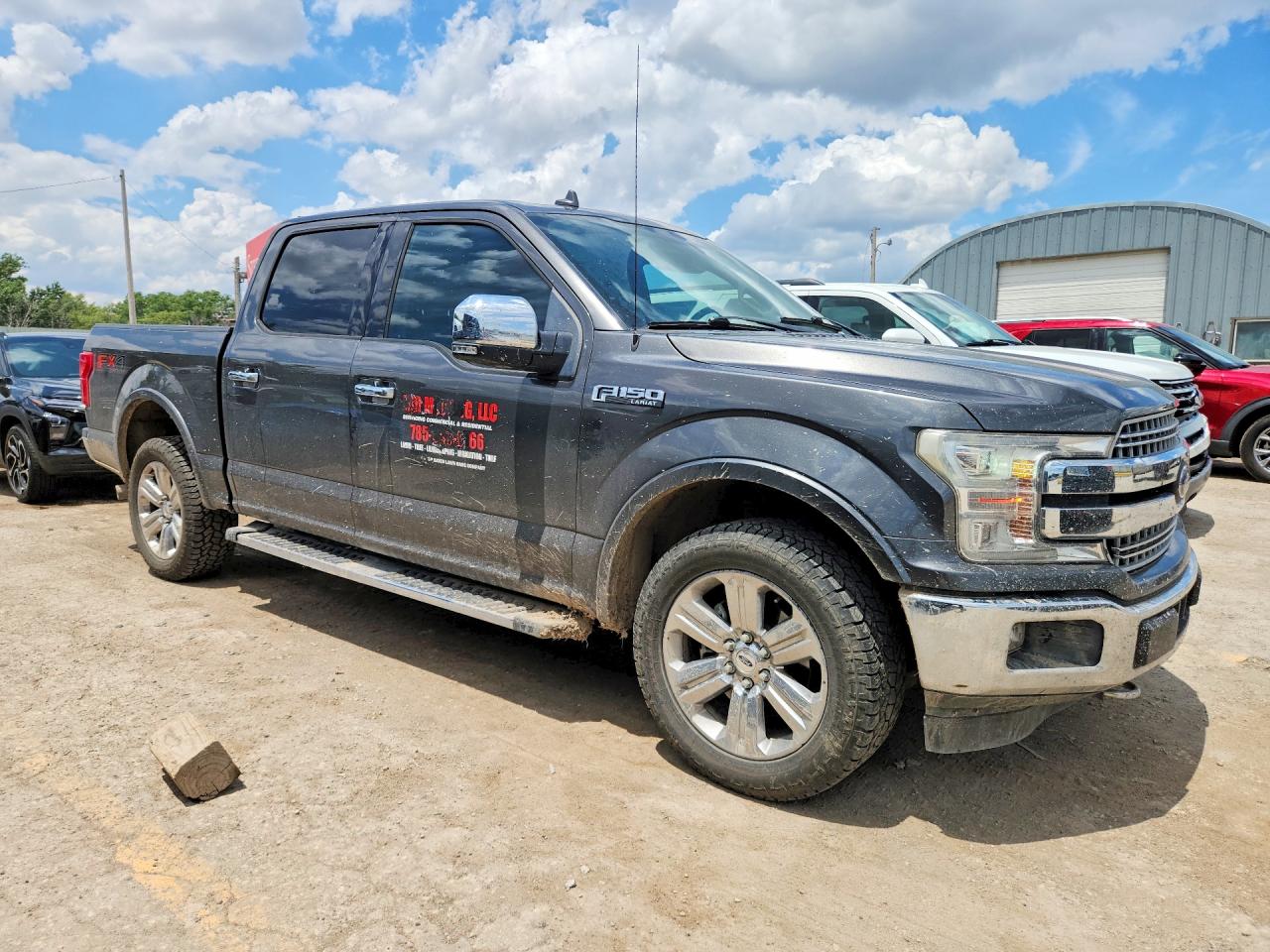 2018 Ford F150 Supercrew Gray vin: 1FTEW1EG2JKC48983