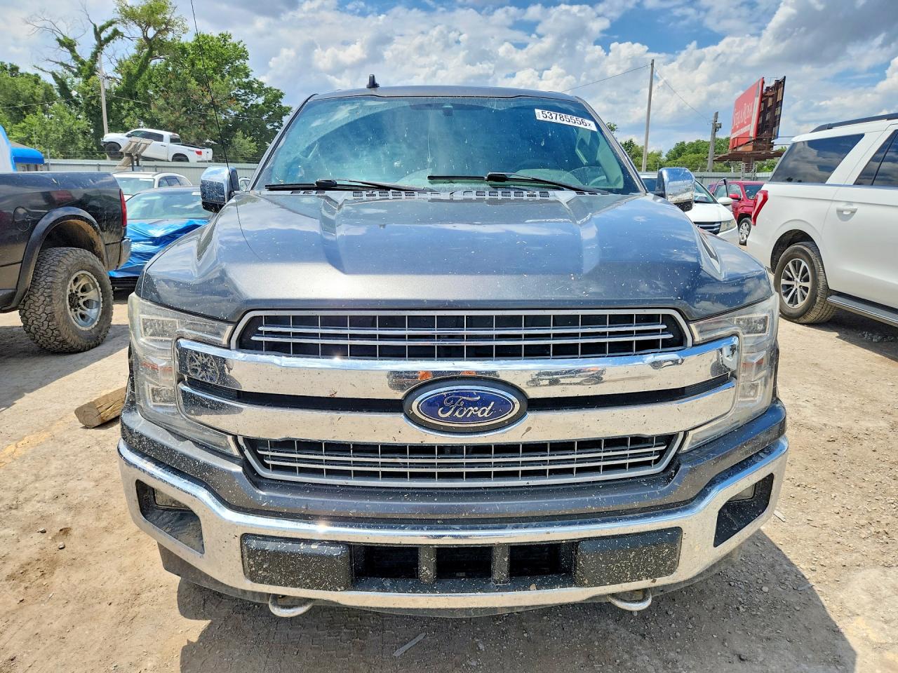 2018 Ford F150 Supercrew Gray vin: 1FTEW1EG2JKC48983