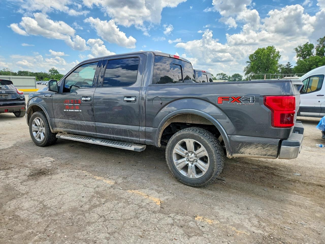 2018 Ford F150 Supercrew Gray vin: 1FTEW1EG2JKC48983
