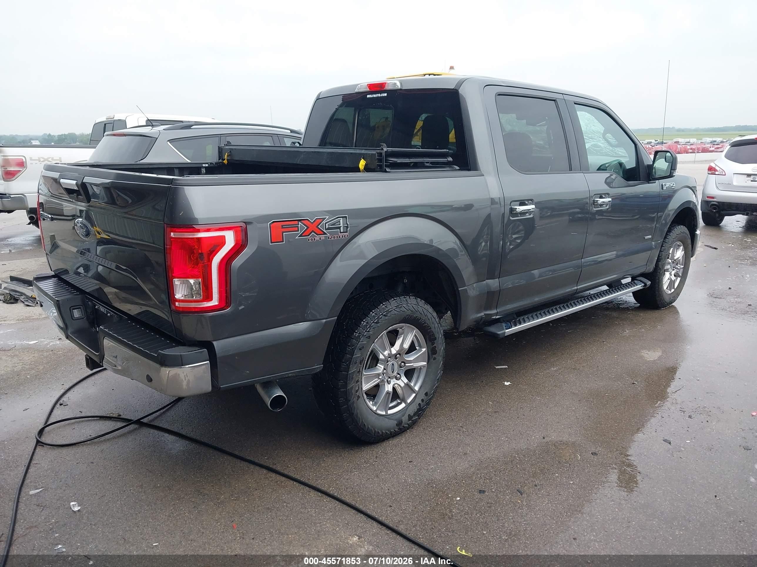 2015 Ford F-150 Xlt Серый vin: 1FTEW1EG3FFA24671