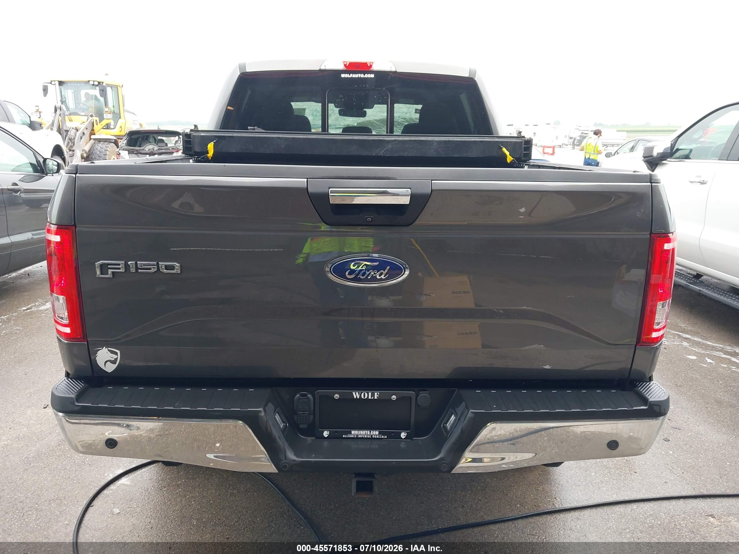 2015 Ford F-150 Xlt Серый vin: 1FTEW1EG3FFA24671