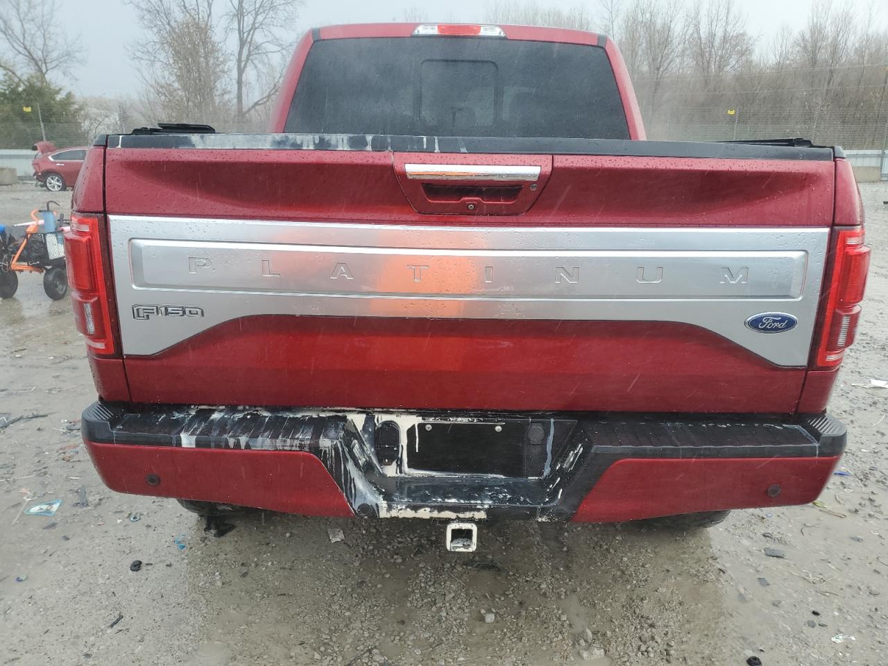 2015 Ford F150 Supercrew Burgundy vin: 1FTEW1EG3FFA53684