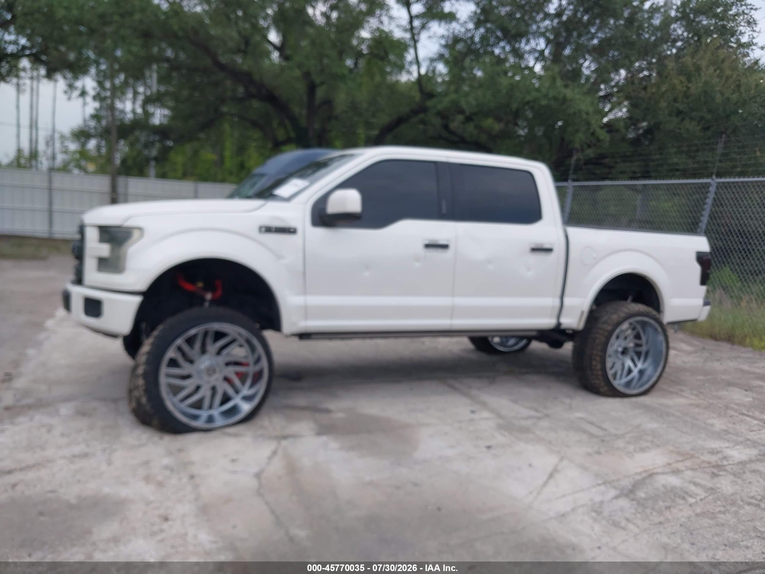2015 Ford F-150 Platinum White vin: 1FTEW1EG3FFA67746