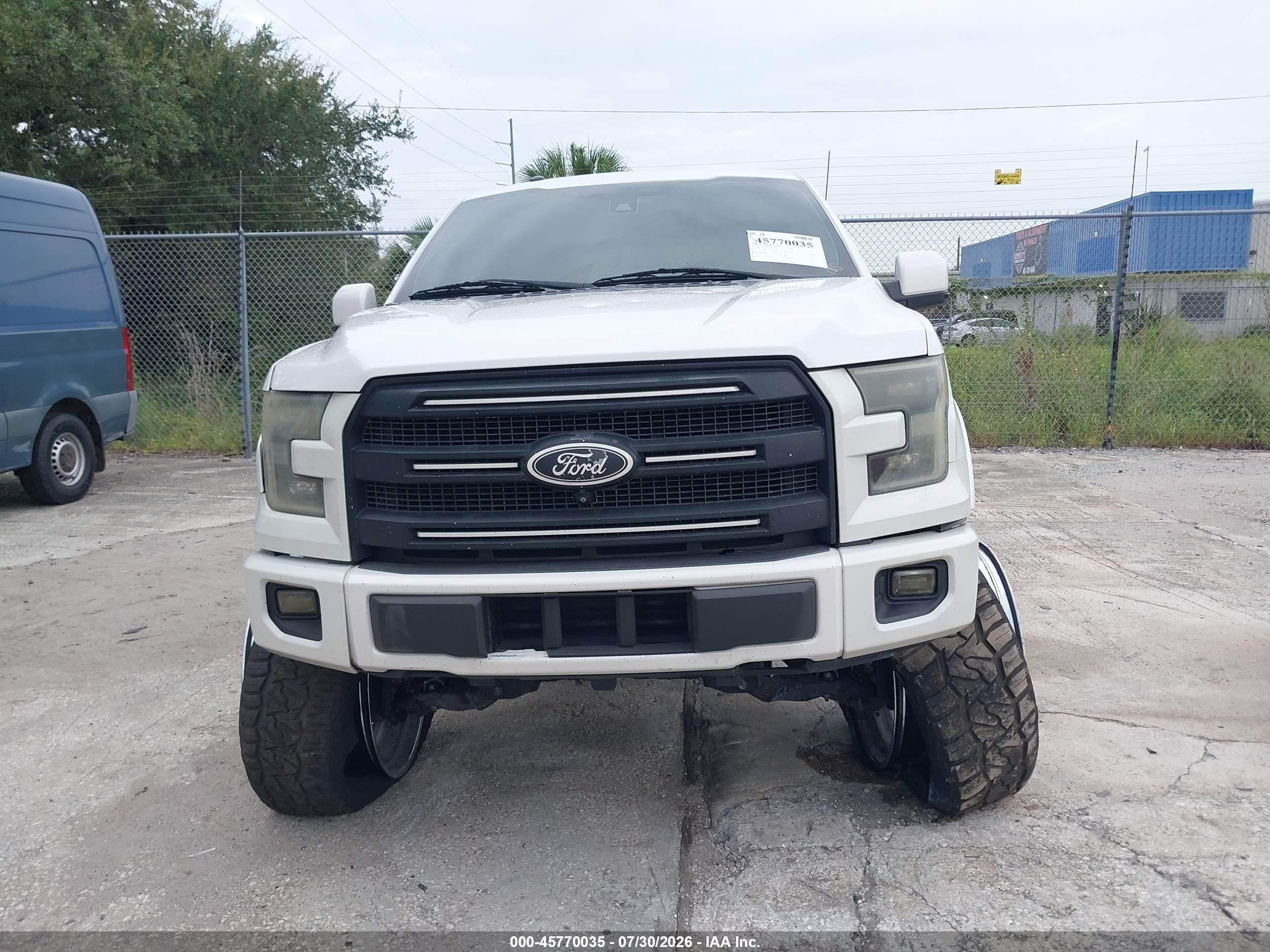 2015 Ford F-150 Platinum White vin: 1FTEW1EG3FFA67746