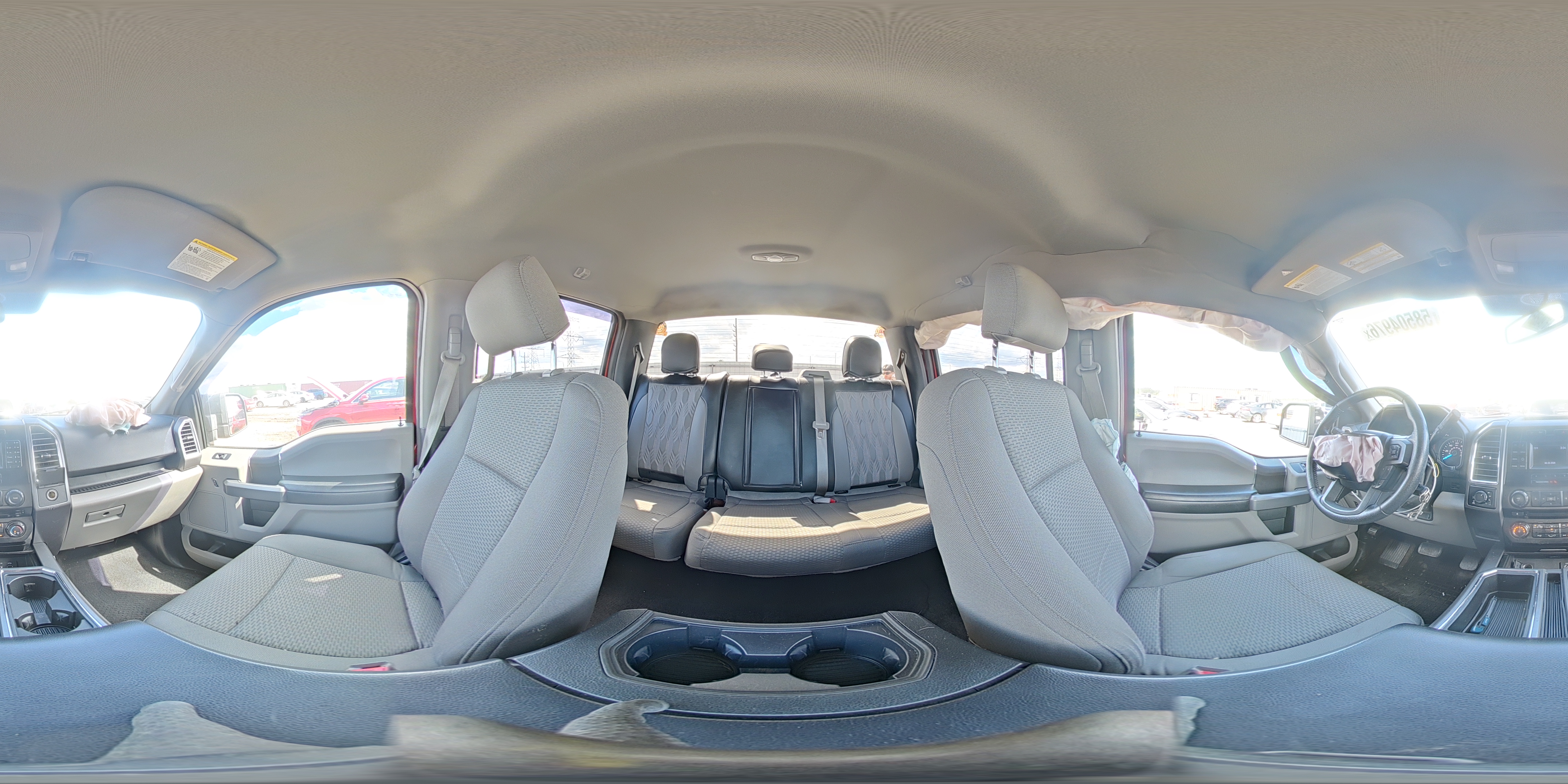 2015 Ford F150 Supercrew Red vin: 1FTEW1EG3FFB21143