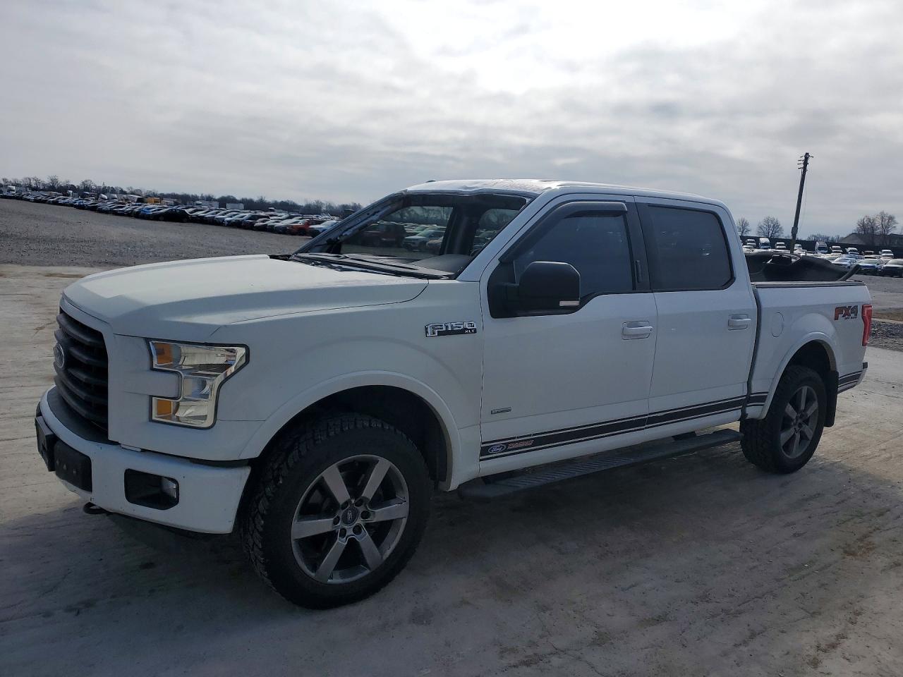 2015 Ford F 150 White vin: 1FTEW1EG3FFB26455