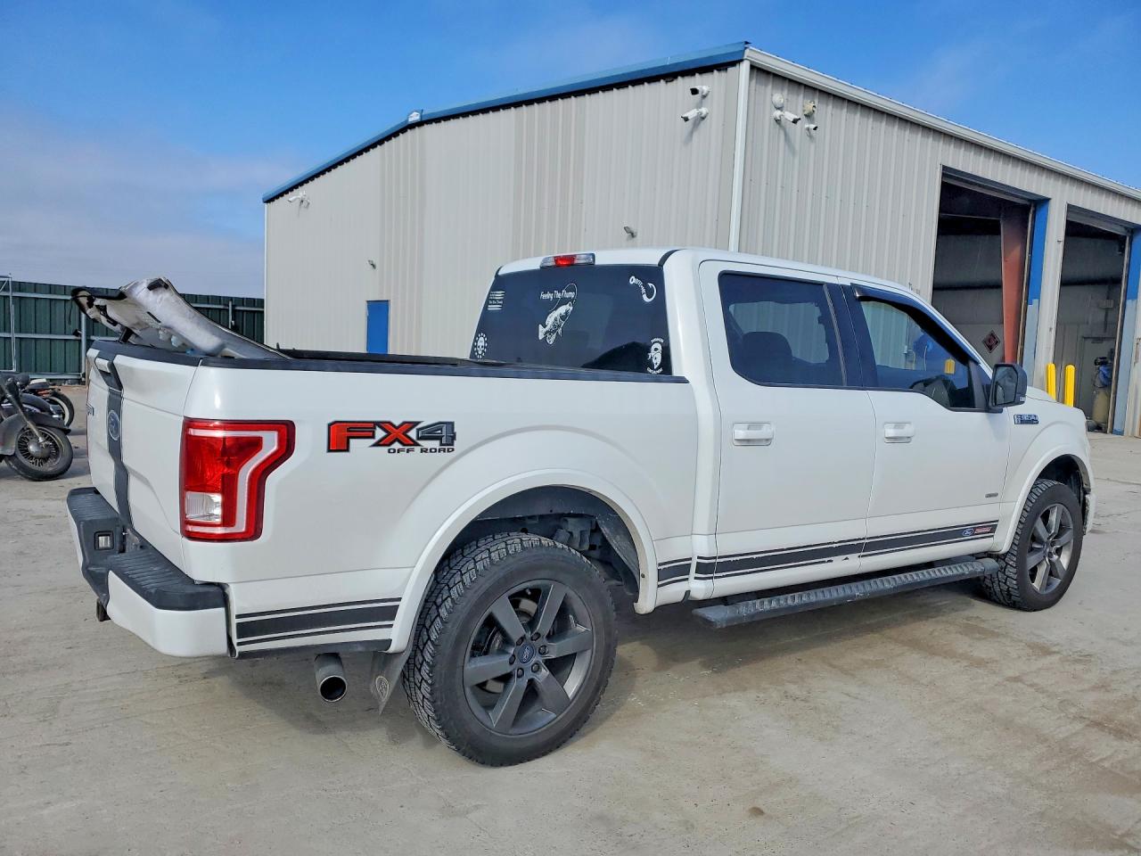 2015 Ford F 150 White vin: 1FTEW1EG3FFB26455